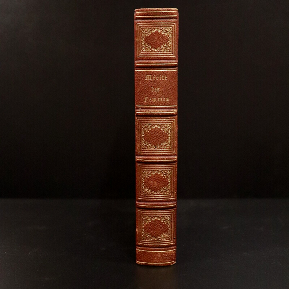 1838 Le Mérite Des Femmes by Legouve' Antiquarian French Poetry Book