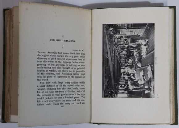 1911 Sunny Australia by Archibald Marshall Antique Australian History Book