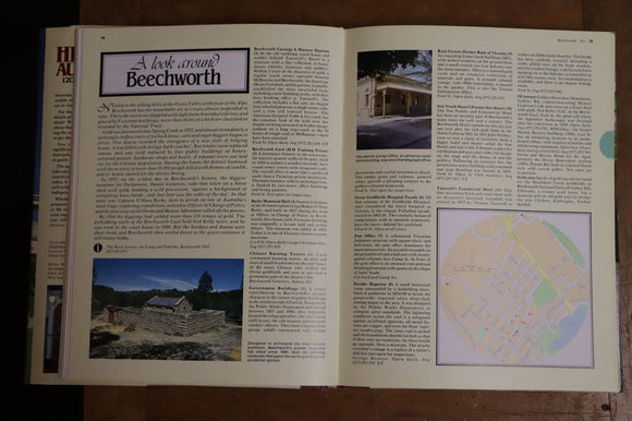 1984 Explore Historic Australia - 1200 Places/80 Maps 1st Edition Reference Book