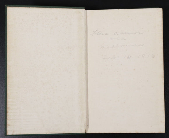 1915 In Accordance With The Evidence by Oliver Onions Antique Fiction Book