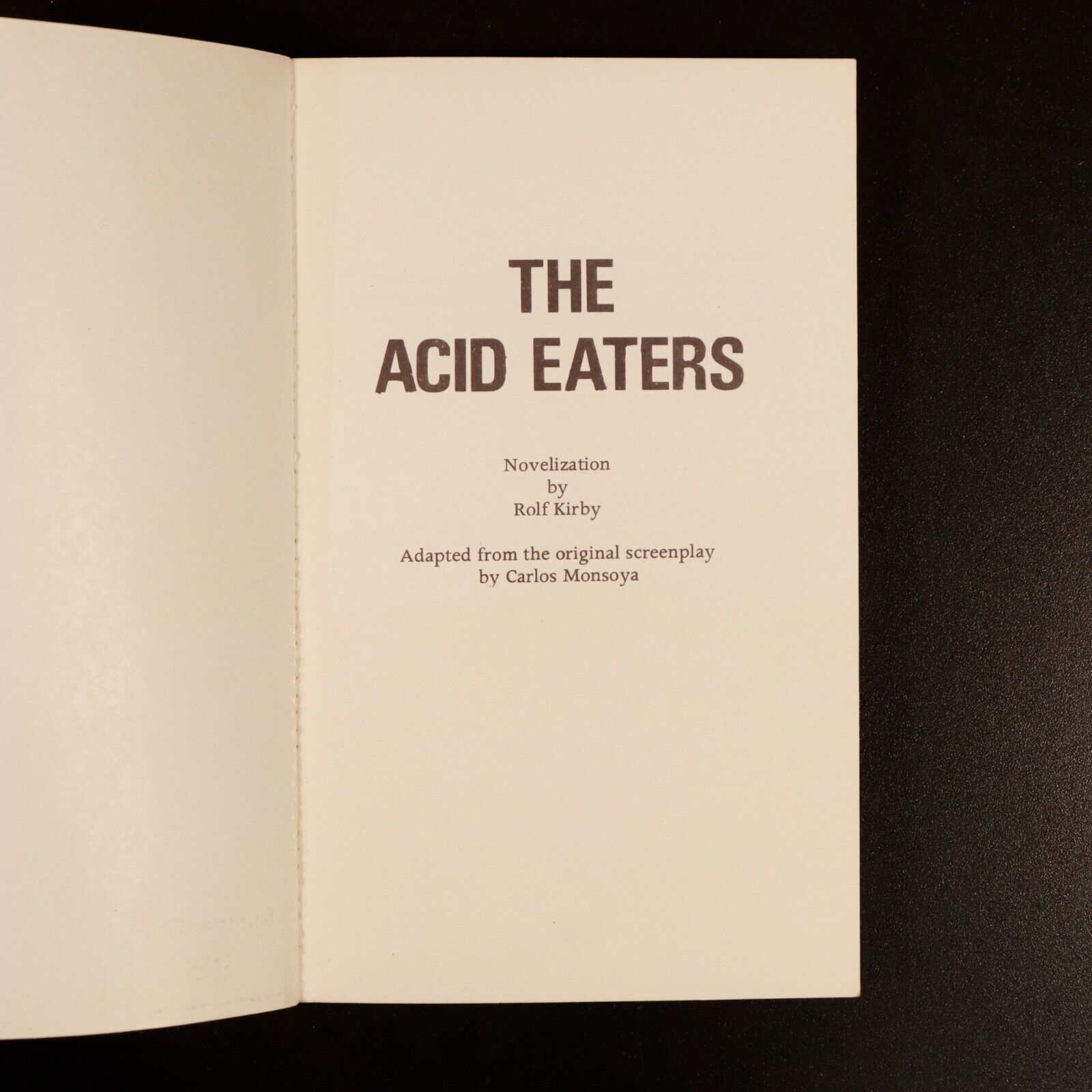 1970 The Acid Eaters Trippers On A Sex & Drug Binge Erotic Fiction Book