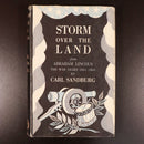 1943 Storm Over The Land by Carl Sandburg American History Book Abraham Lincoln-8