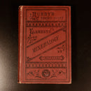c1897 Elements Of Mineralogy by F. Rutley Antique Murby's Science Series Book-3