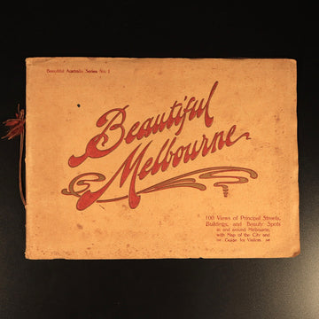 Beautiful Melbourne Views Of Buildings etc c1910 Australian Tourism & Photo Book