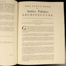 1965 Four Books Of Architecture by Andrea Palladio Reprint Book Of 1738 Original-9