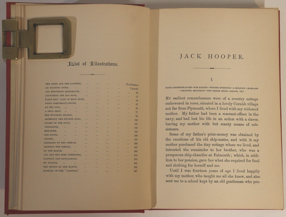 1894 Jack Hooper Adventures At Sea & South Africa Antiquarian Adventure Book