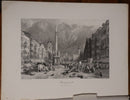 c1880 Picturesque Europe - Division 17 Rare Antiquarian Engravings Plates Book-6