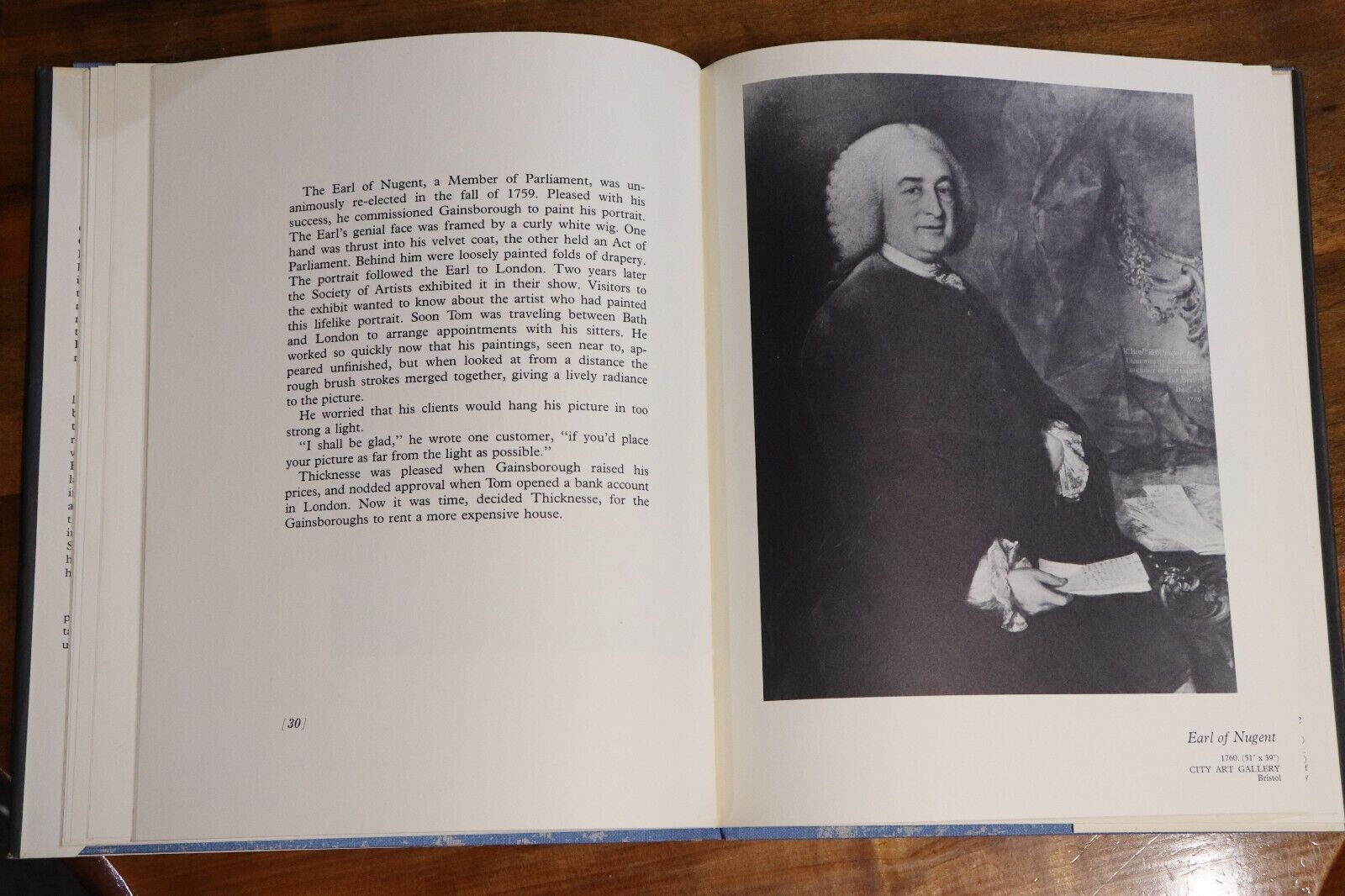 1964 Gainsborough: A Biography by E Ripley 1st Edition British Artist Book