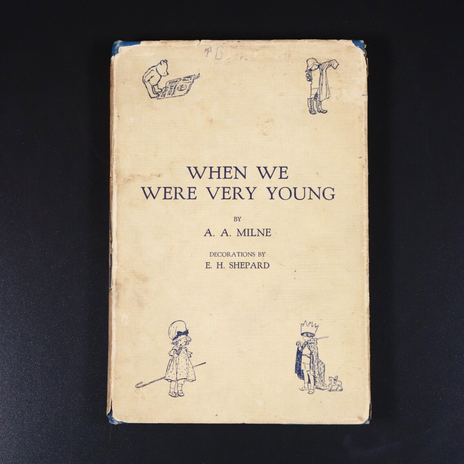 1931 When We Were Very Young A. A. Milne & E.H. Shepard Antique Childrens Book