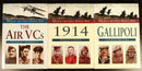 1997 3vol VC's Of The First World War Military History Books WW1 Gallipoli-3