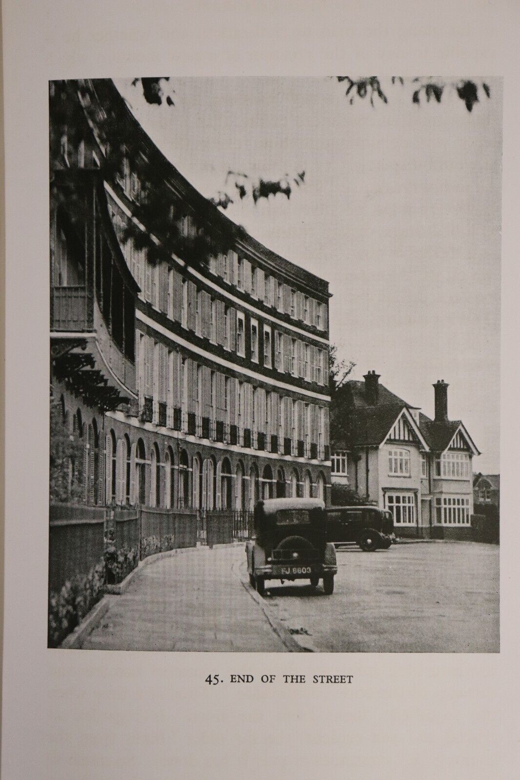 1936 English Panorama by Thomas Sharp Antique British History Architecture Book