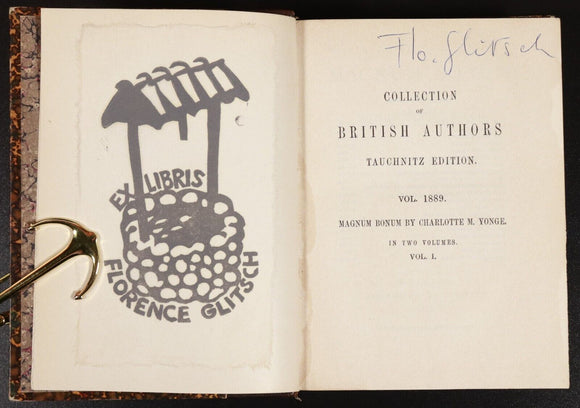 1880 Magnum Bonum by Charlotte M. Yonge Antique British Fiction Book