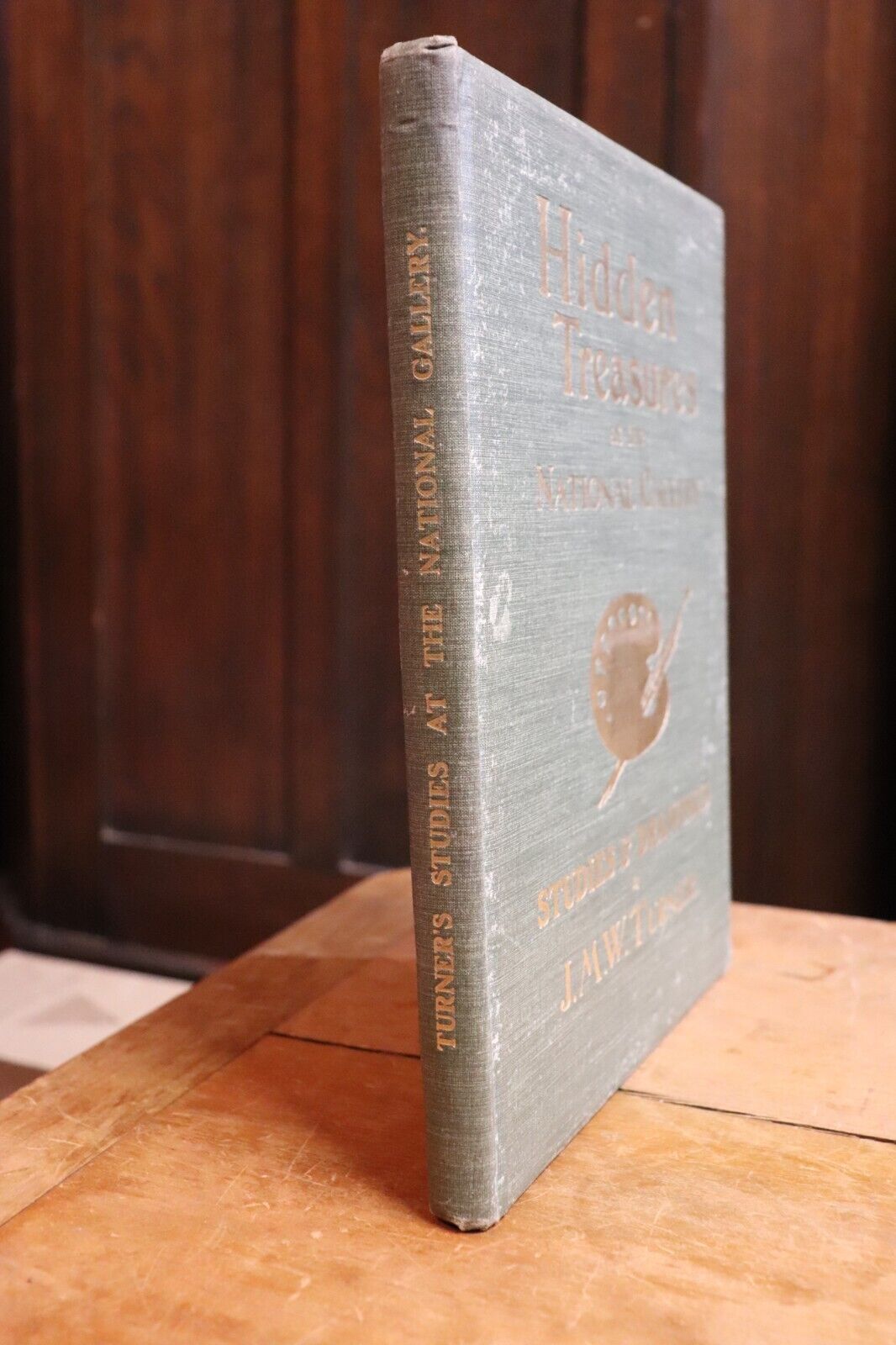 1905 Hidden Treasures At The National Gallery by JMW Turner Antique Art Book