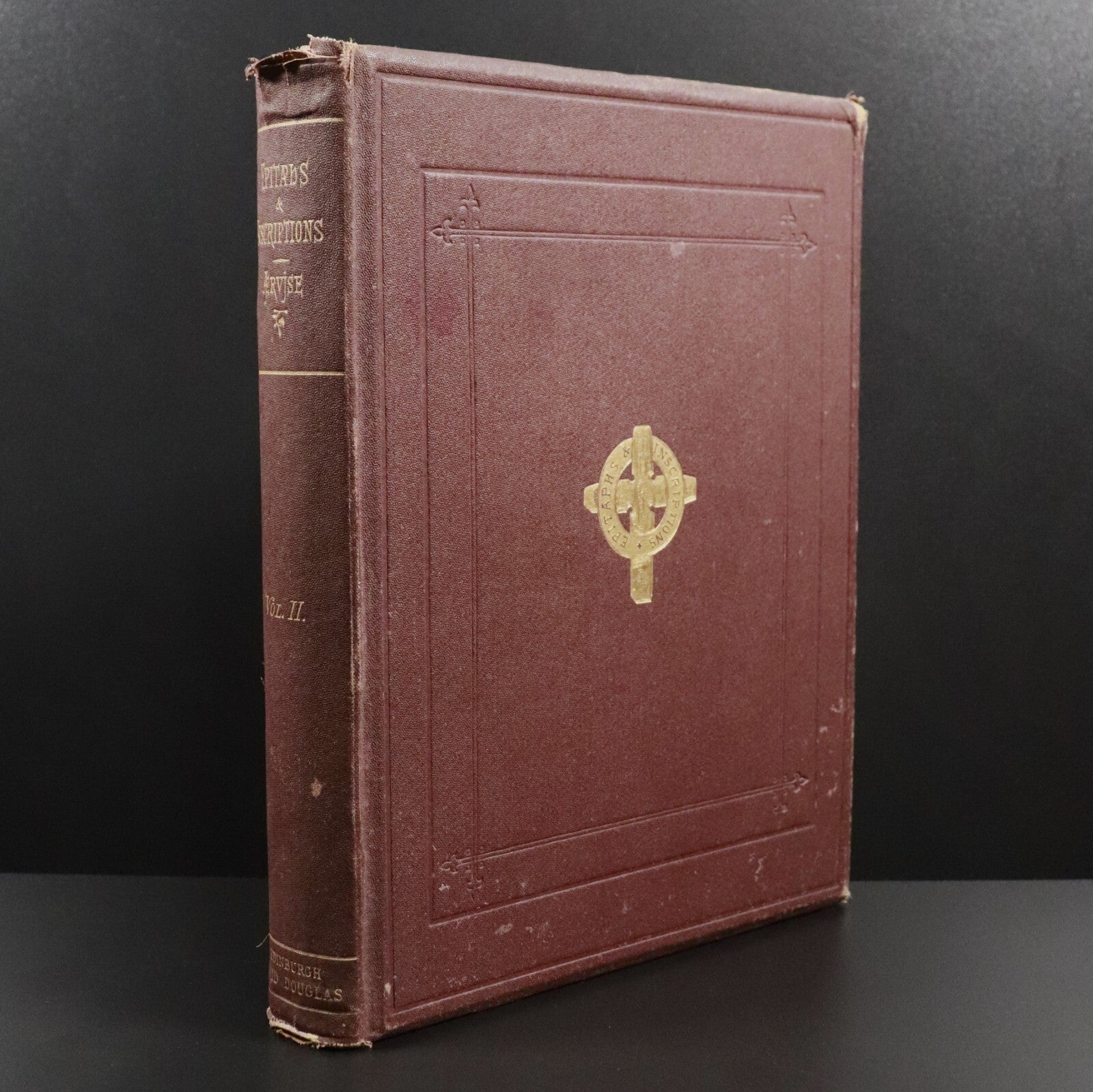 1879 Epitaphs & Inscriptions In Burial Grounds Antique British History ...