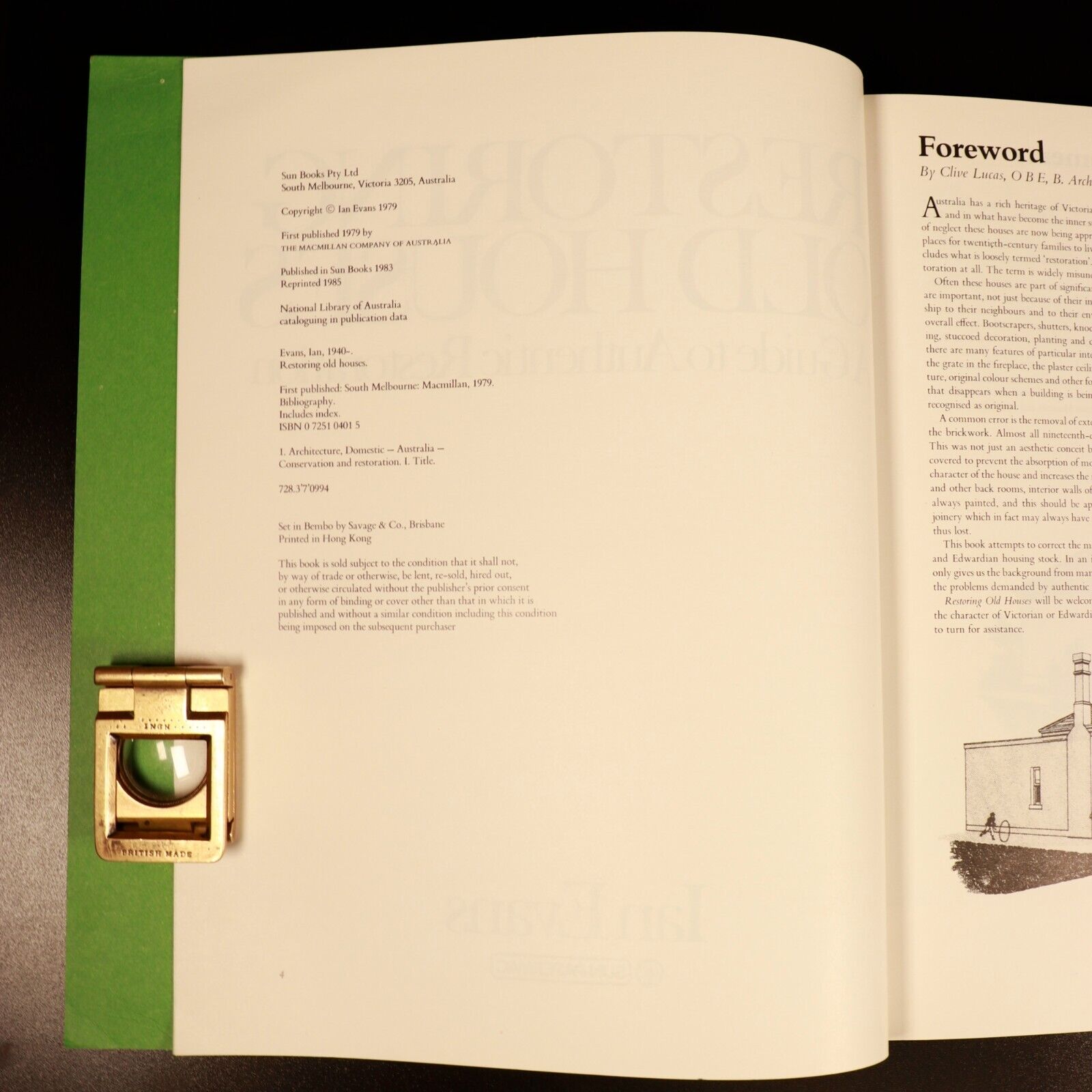 1985 Restoring Old Houses Ian Evans Australian House Renovation Restoration Book