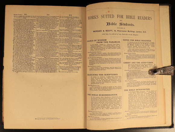 c1880 Cruden's Complete Concordance To Old & New Testament Antique Theology Book