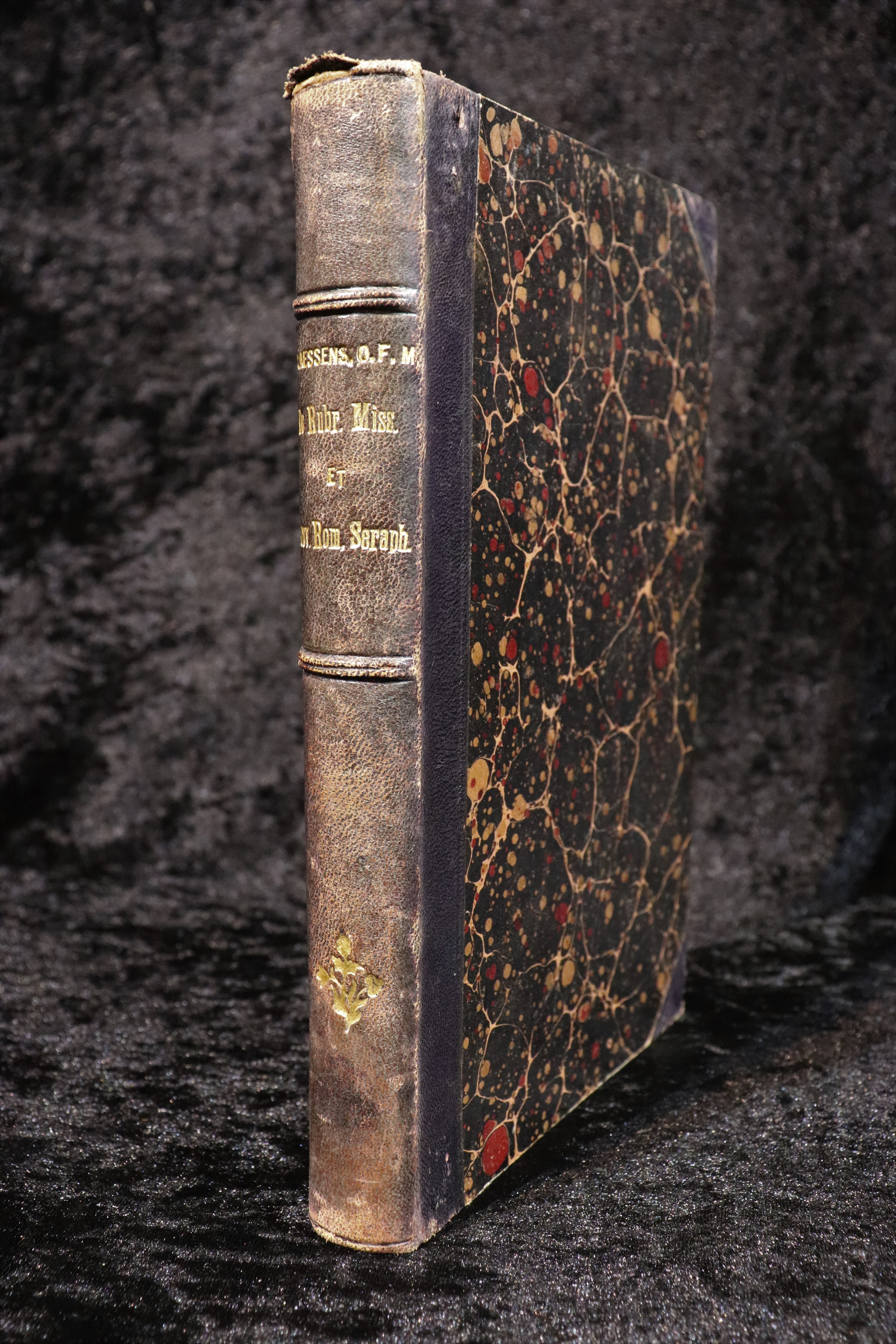 Tractatus De Rubricis Missalis Romano Seraphici - 1907 - Antique Theology Book