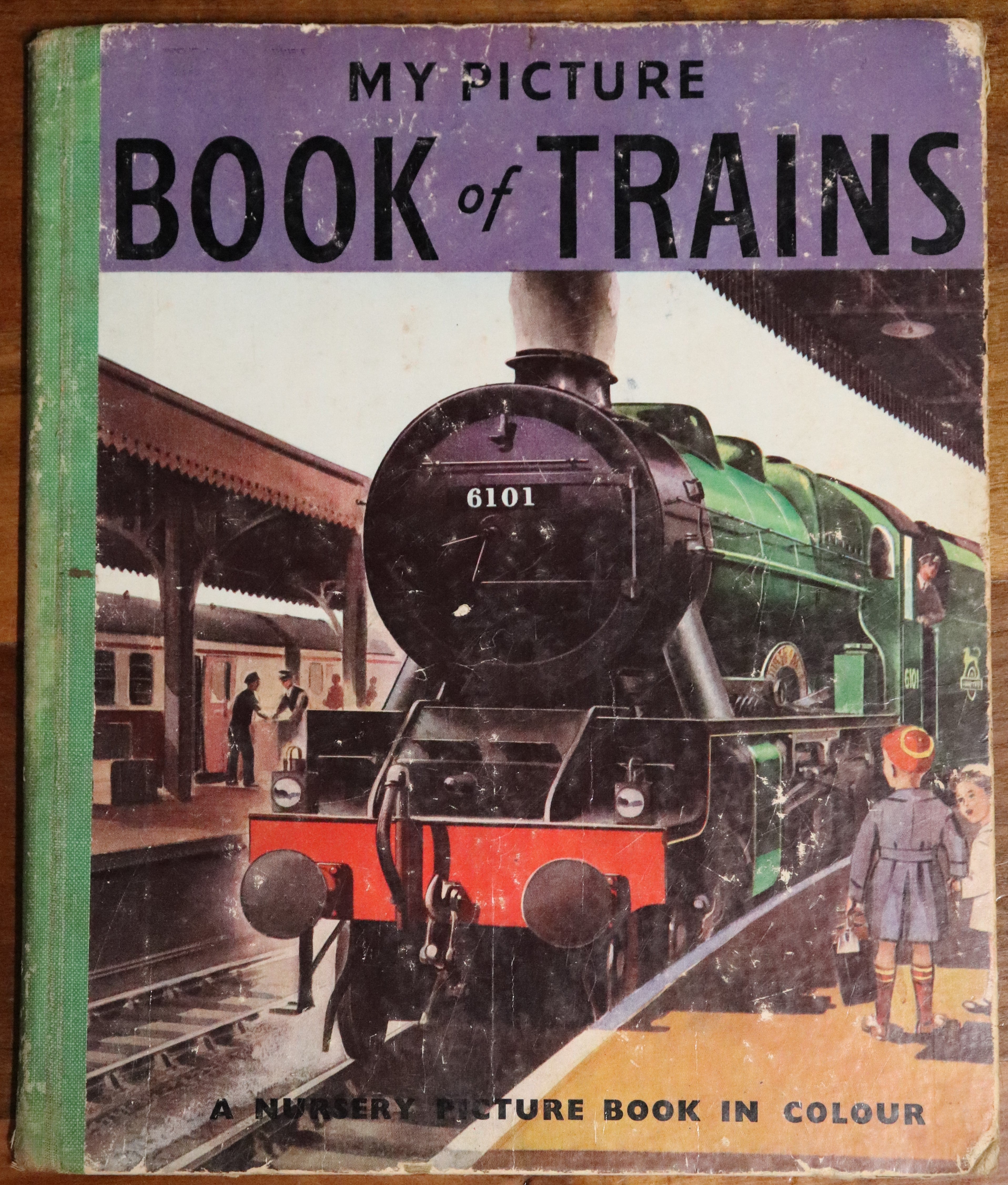 My Picture Book Of Trains - c1949 - Antique Childrens Book