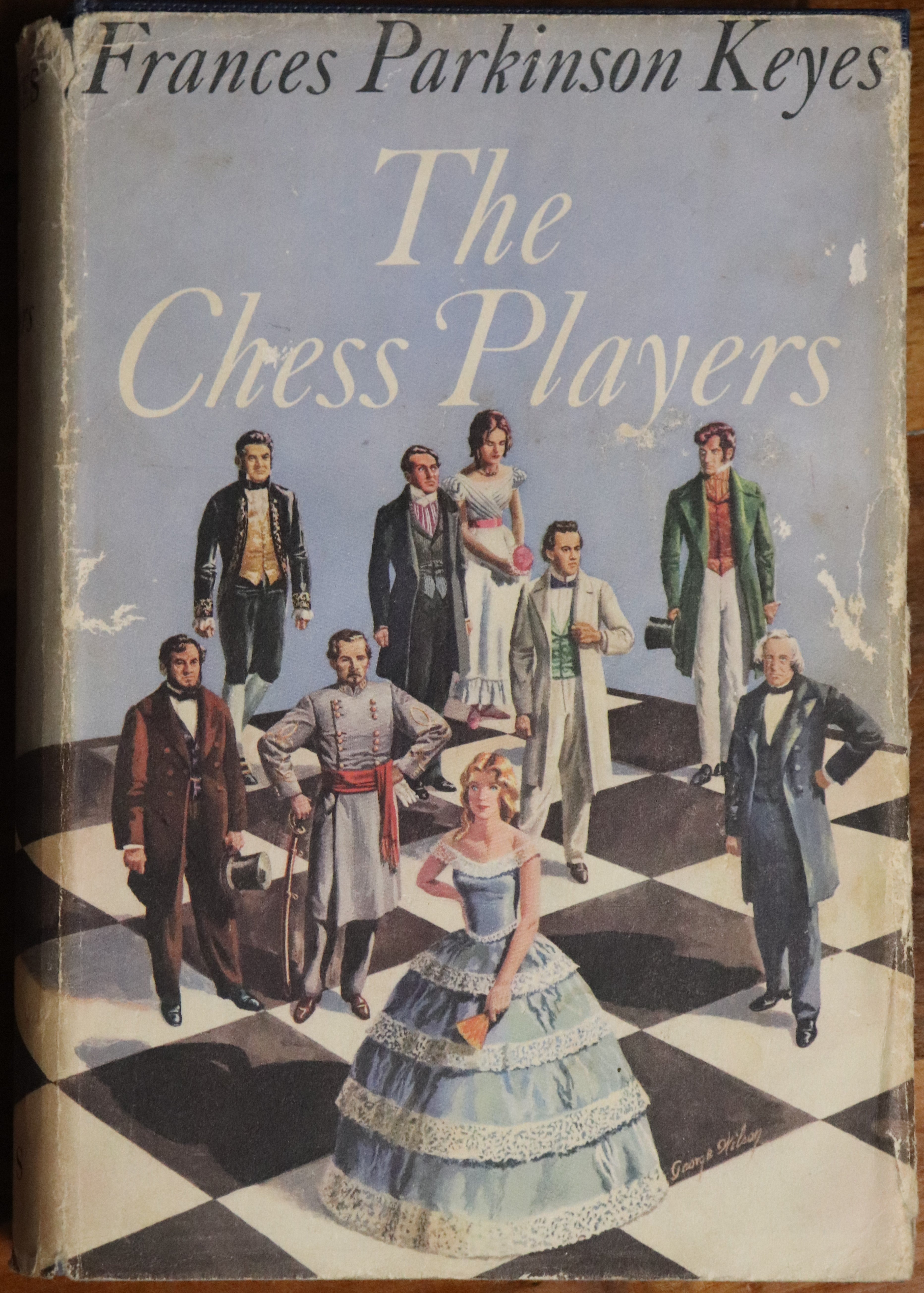 The Chess Players by FP Keyes - 1961 - 1st Edition Vintage Literature Book
