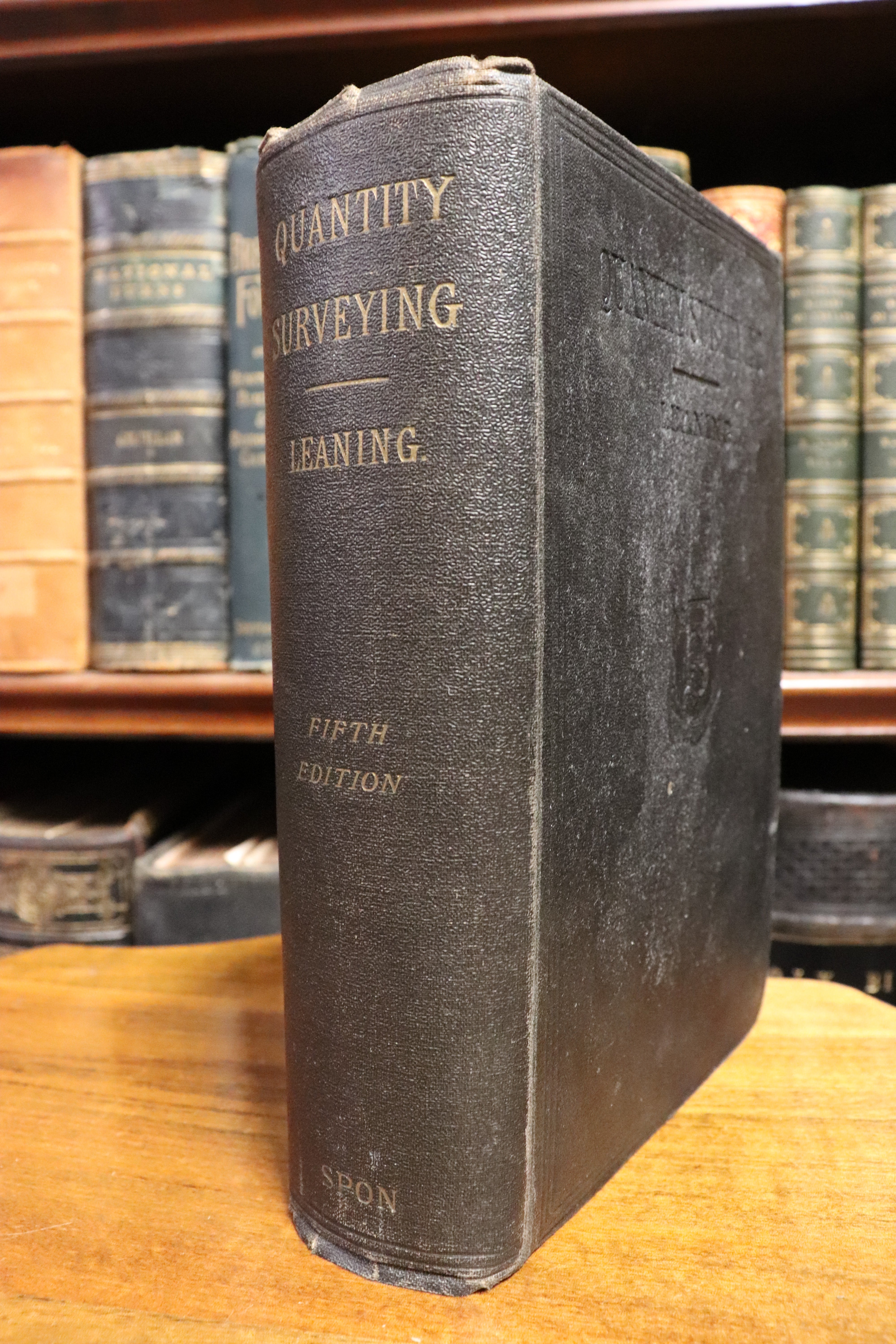 Quantity Surveying by J. Leaning - 1923 - Antique Architecture Book