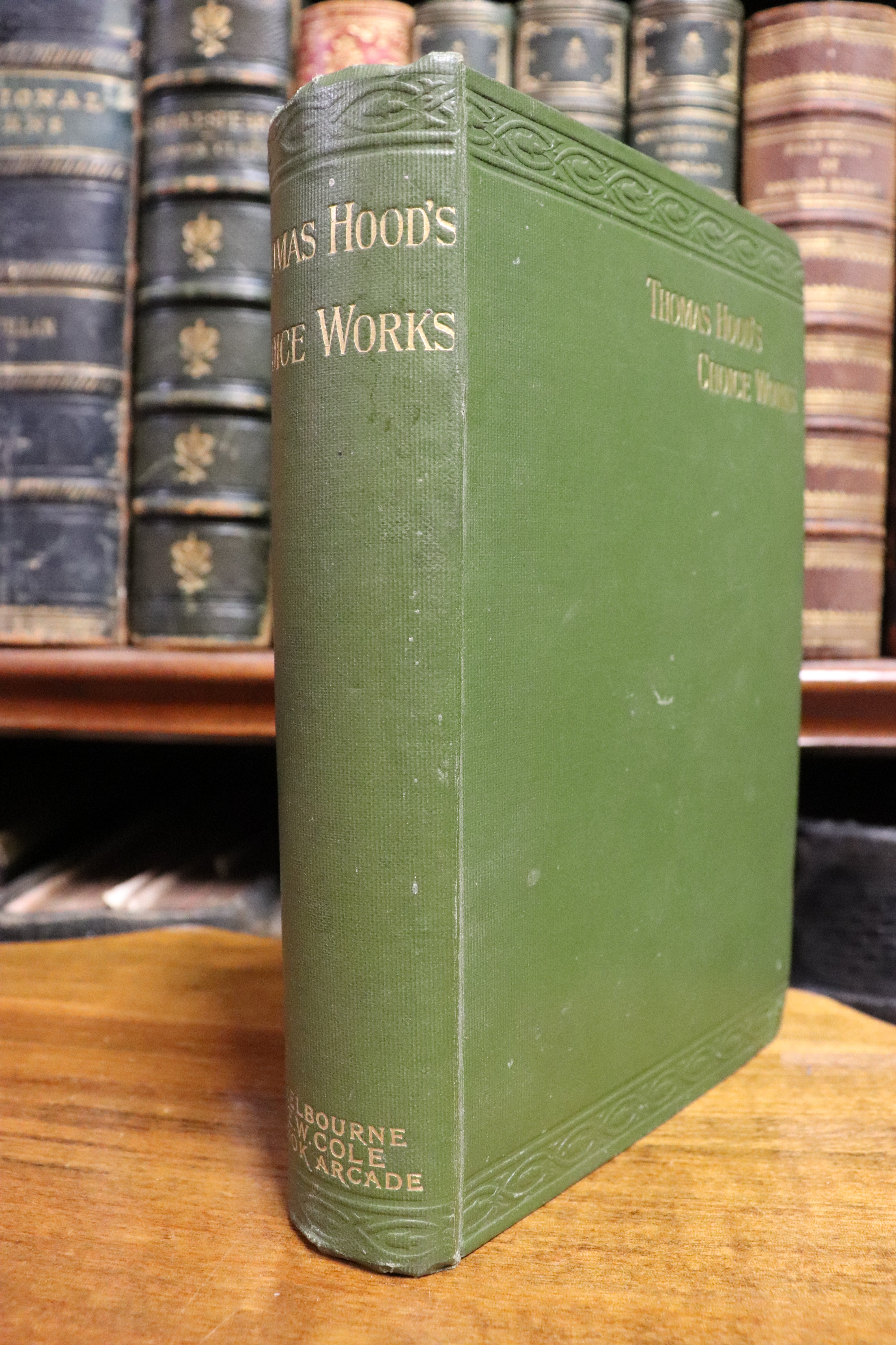 The Choice Works Of Thomas Hood - c1895 - Antique Classic Poetry Book