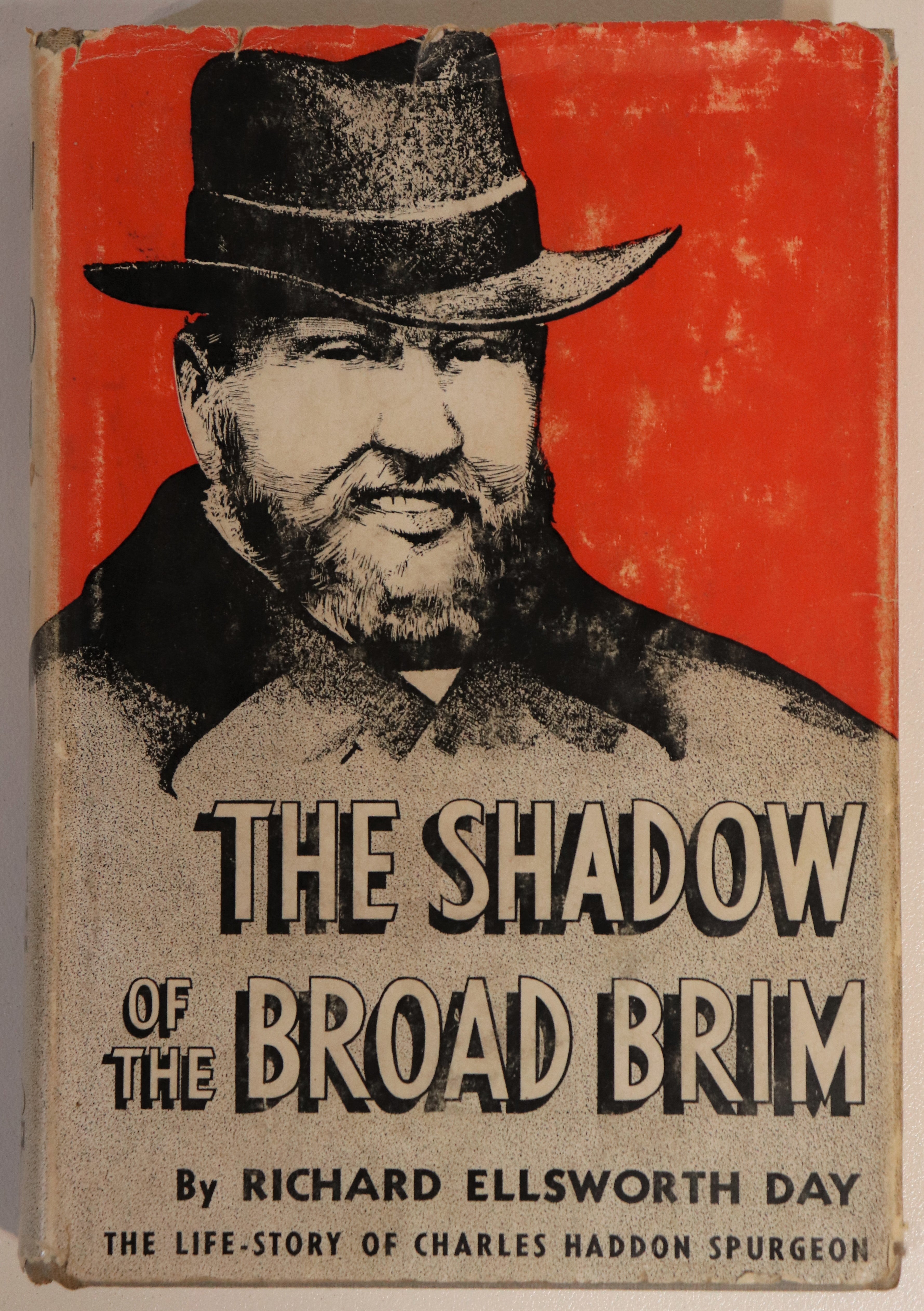 The Shadow Of The Broad Brim - 1944 - Antique Puritan Biography Book