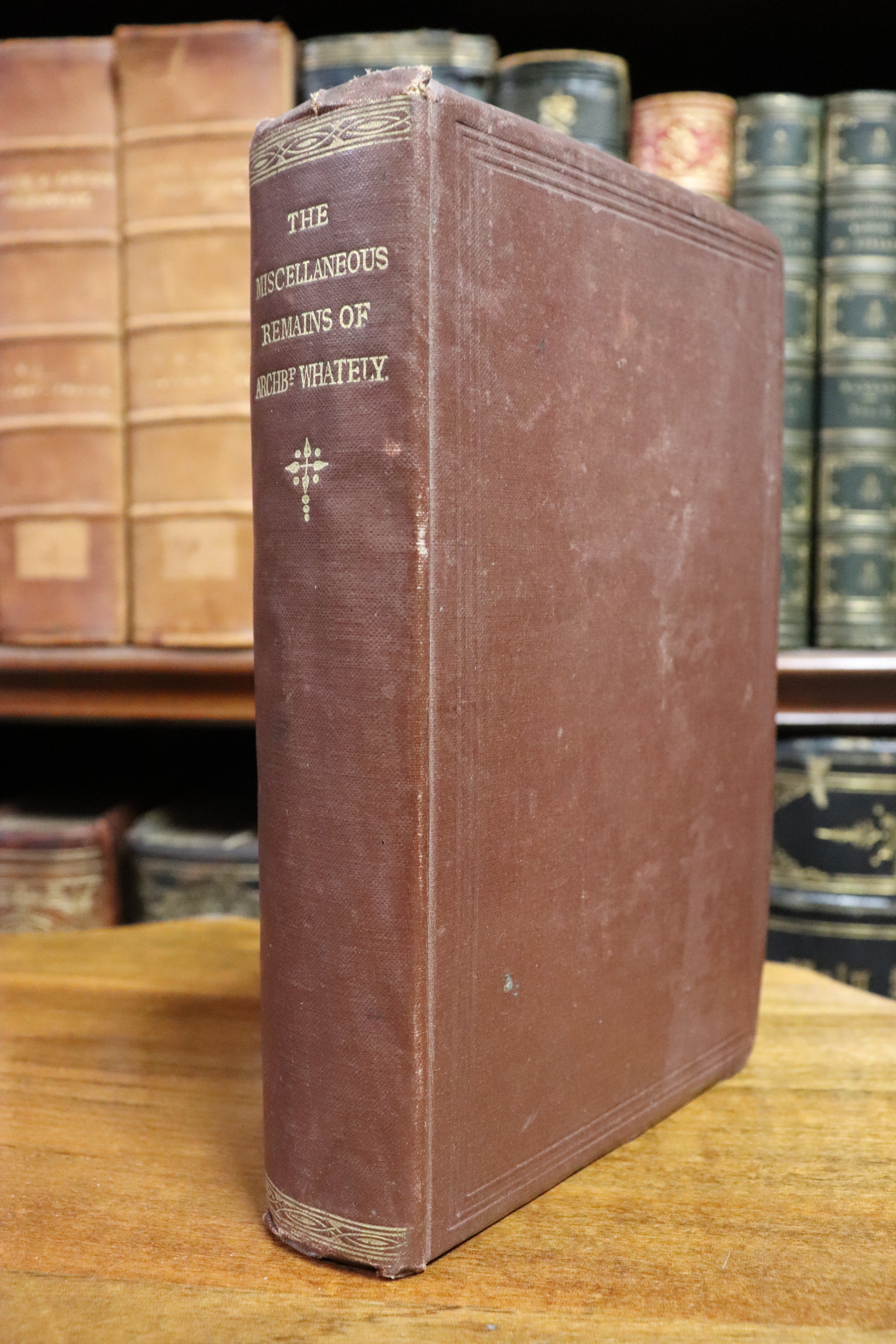 The Commonplace Book Of Richard Whately - 1865 - Antique Irish History Book