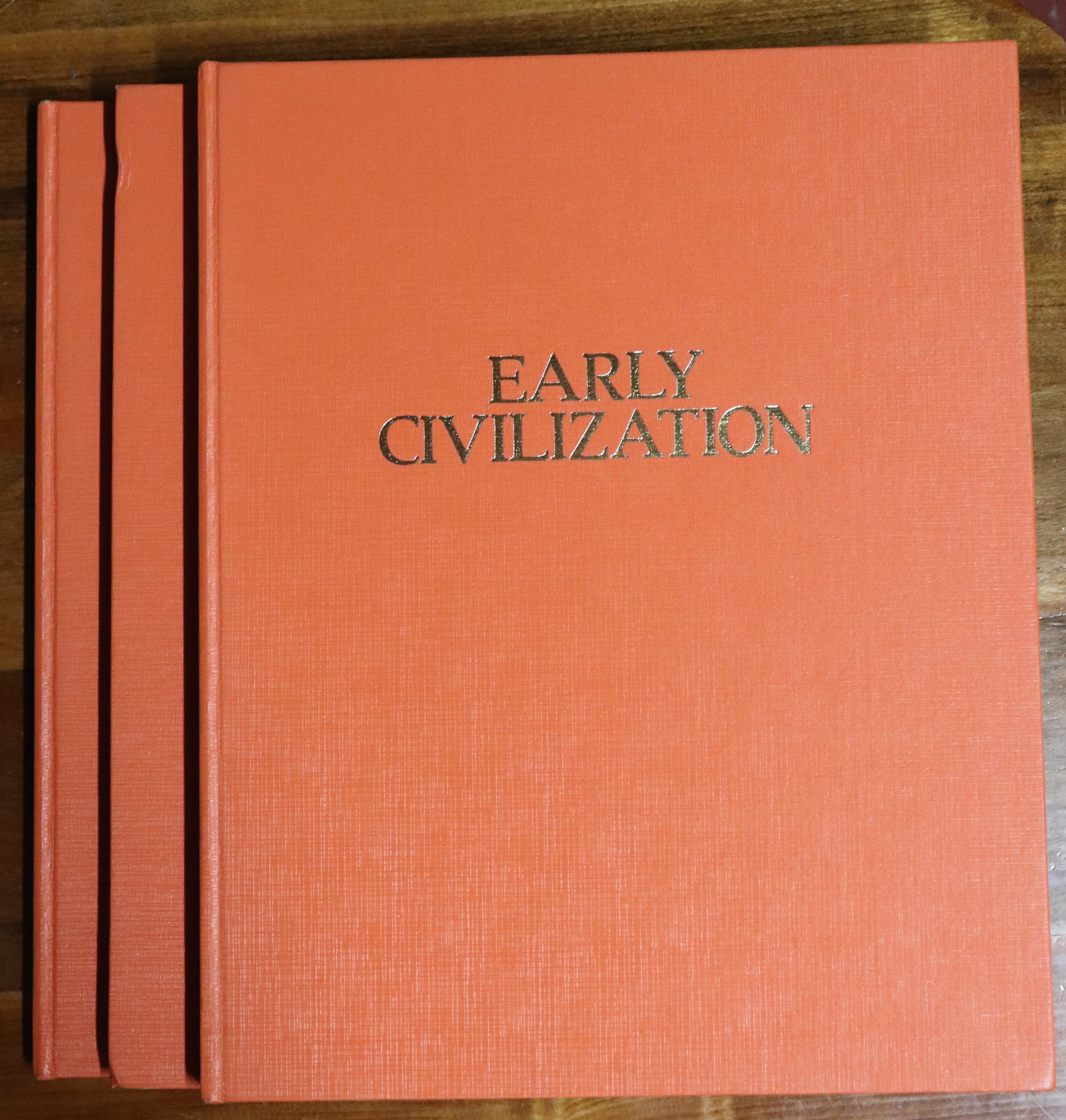 Early Civilization: 3 Volumes - 1969 - Ancient History Books - Rome Byzantium
