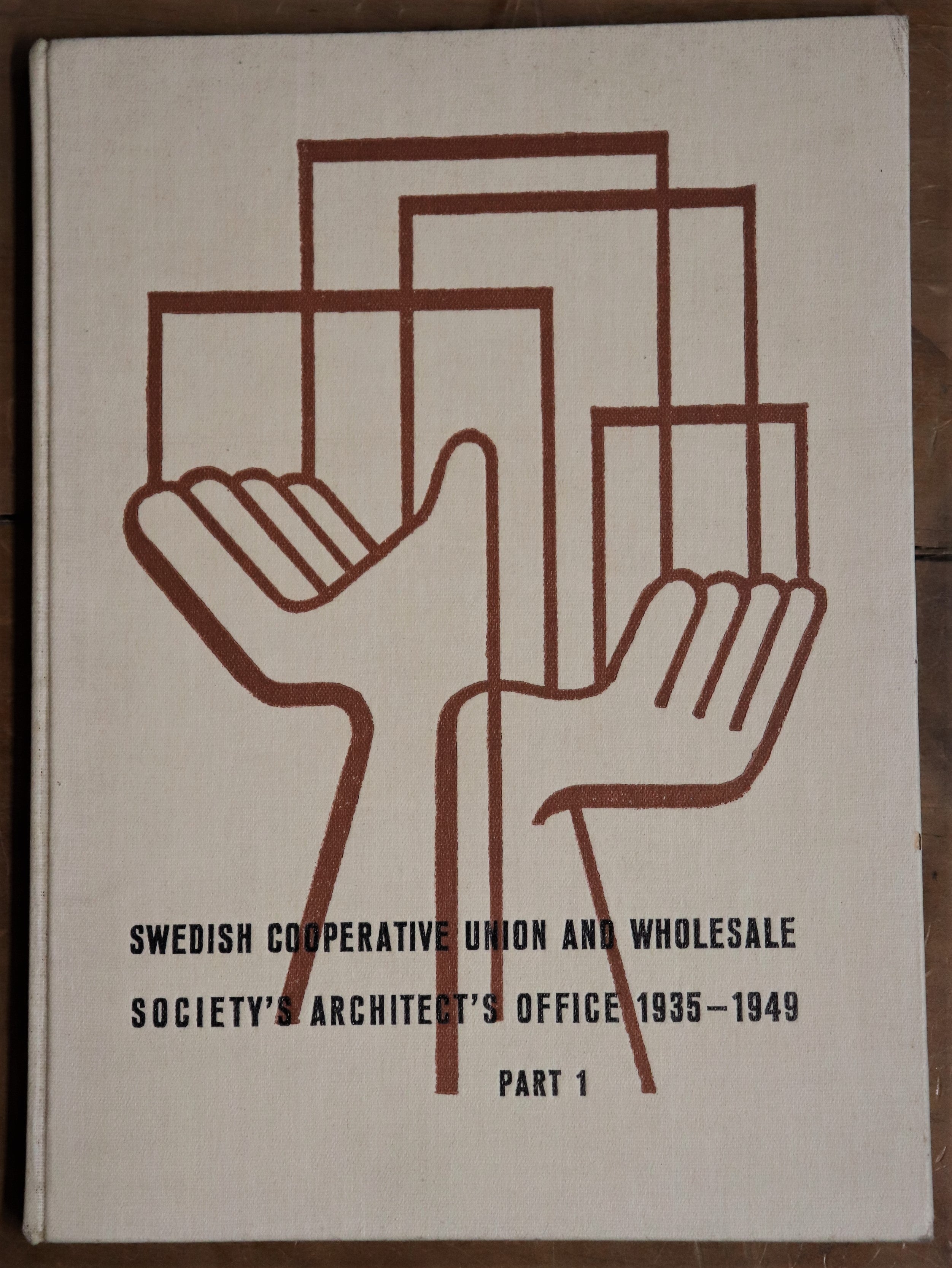 Swedish Cooperative Union Architects Office - 1949 - Rare Antique Book