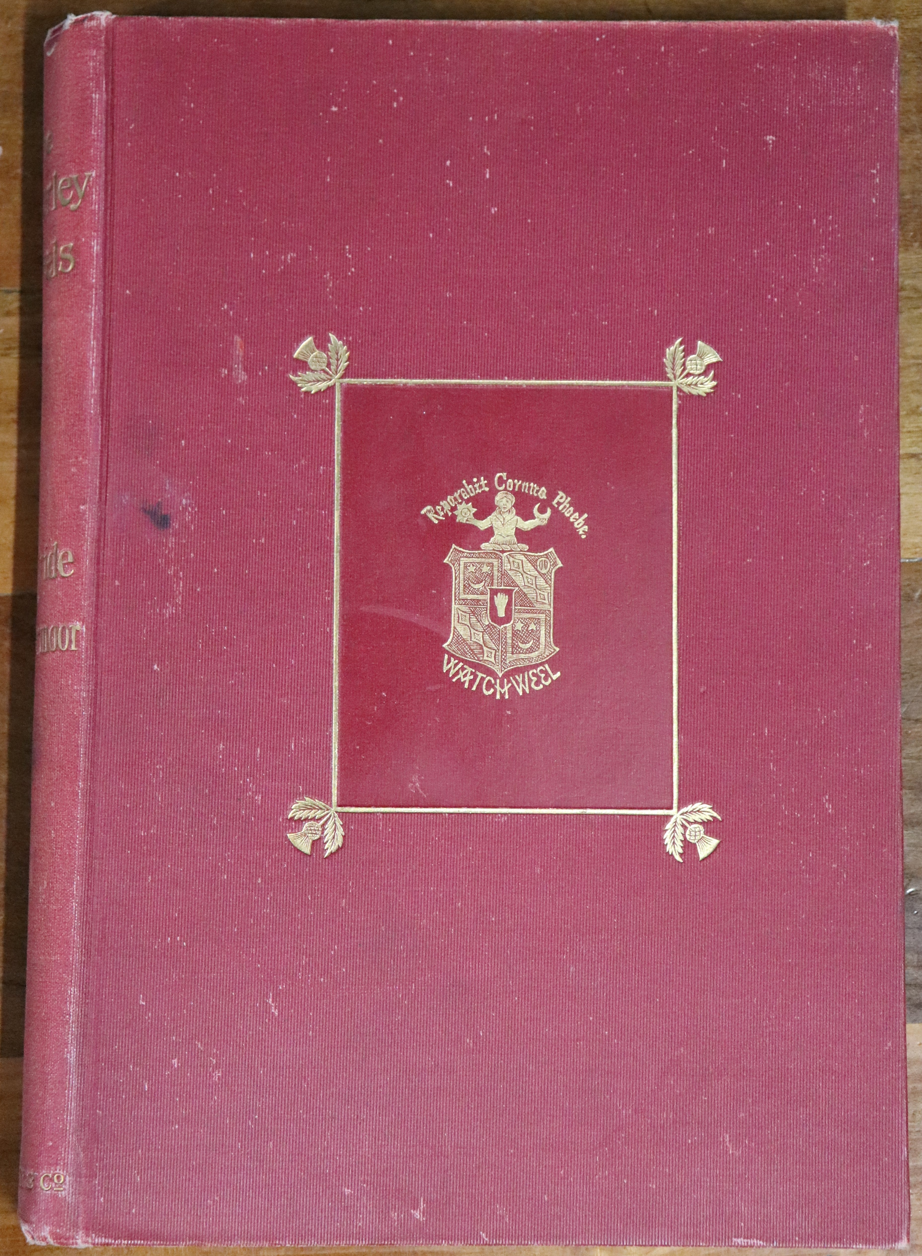 The Bride Of Lammermoor by Sir Walter Scott - c1890 - Antique Literature Book - 0