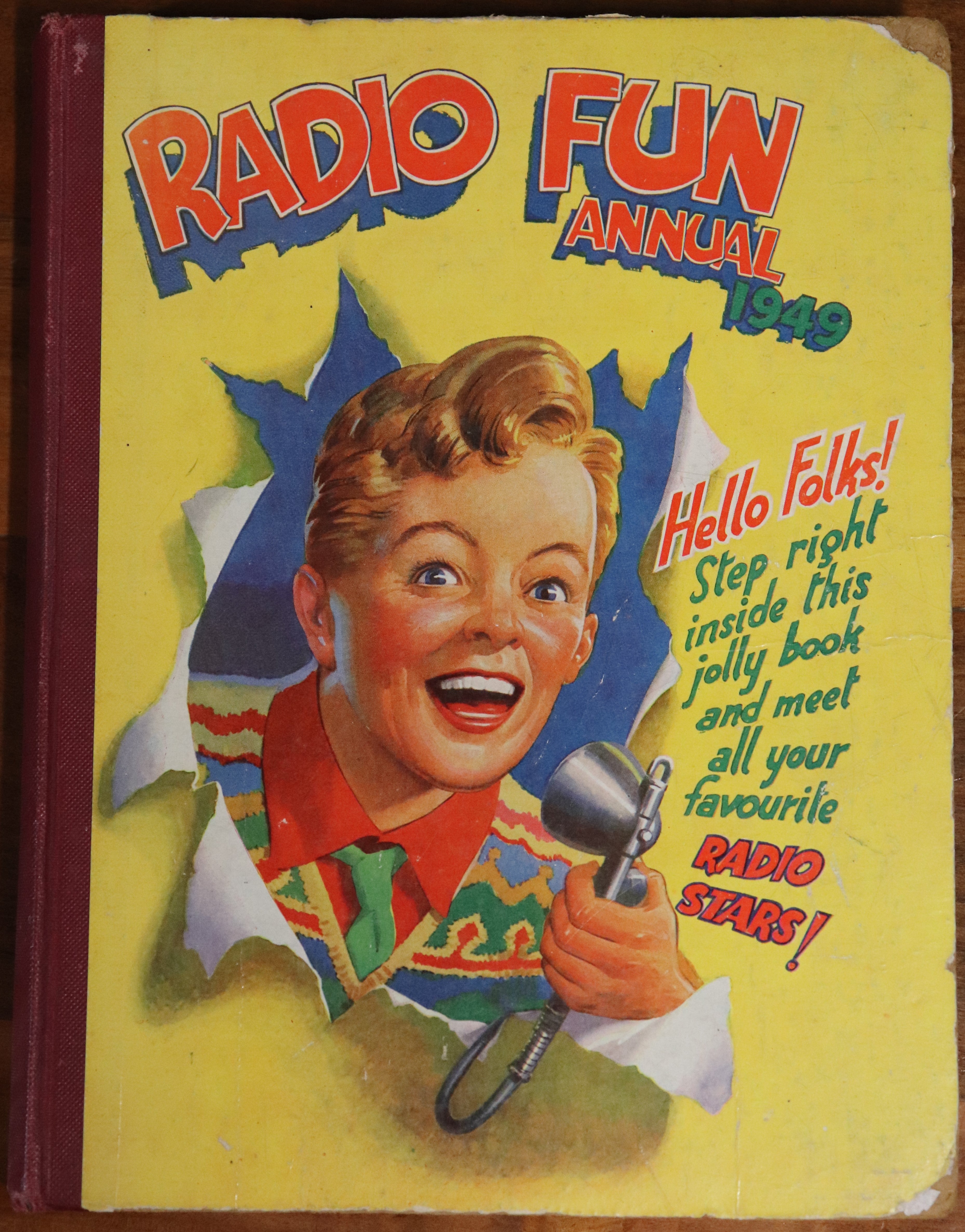 The Radio Fun Annual - 1949 - Antique Childrens Book