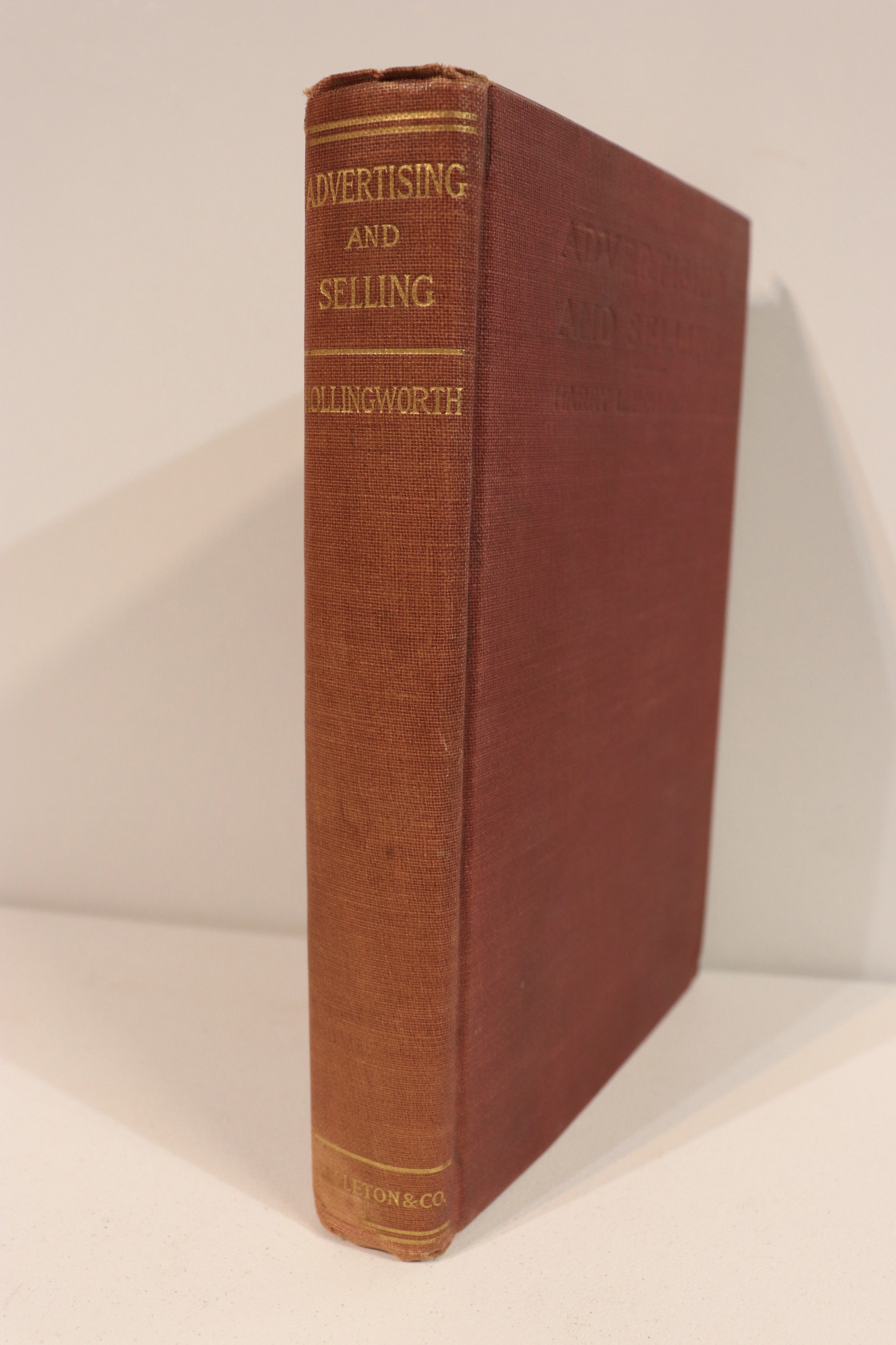 Advertising & Selling - 1920 - Antique Marketing Reference Book