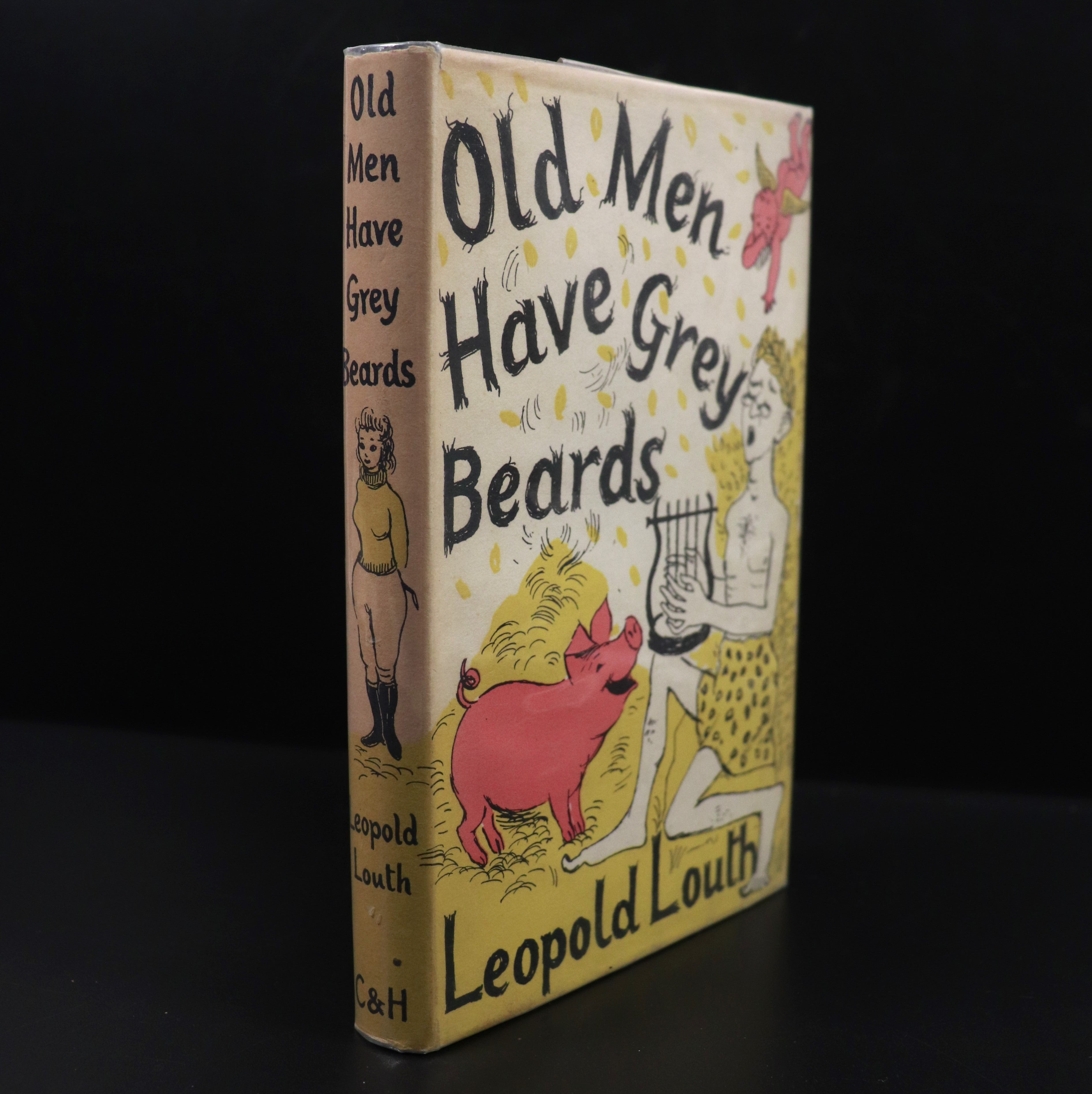 1954 Old Men Have Grey Beards by Leopold Louth British Fiction Book 1st Edition