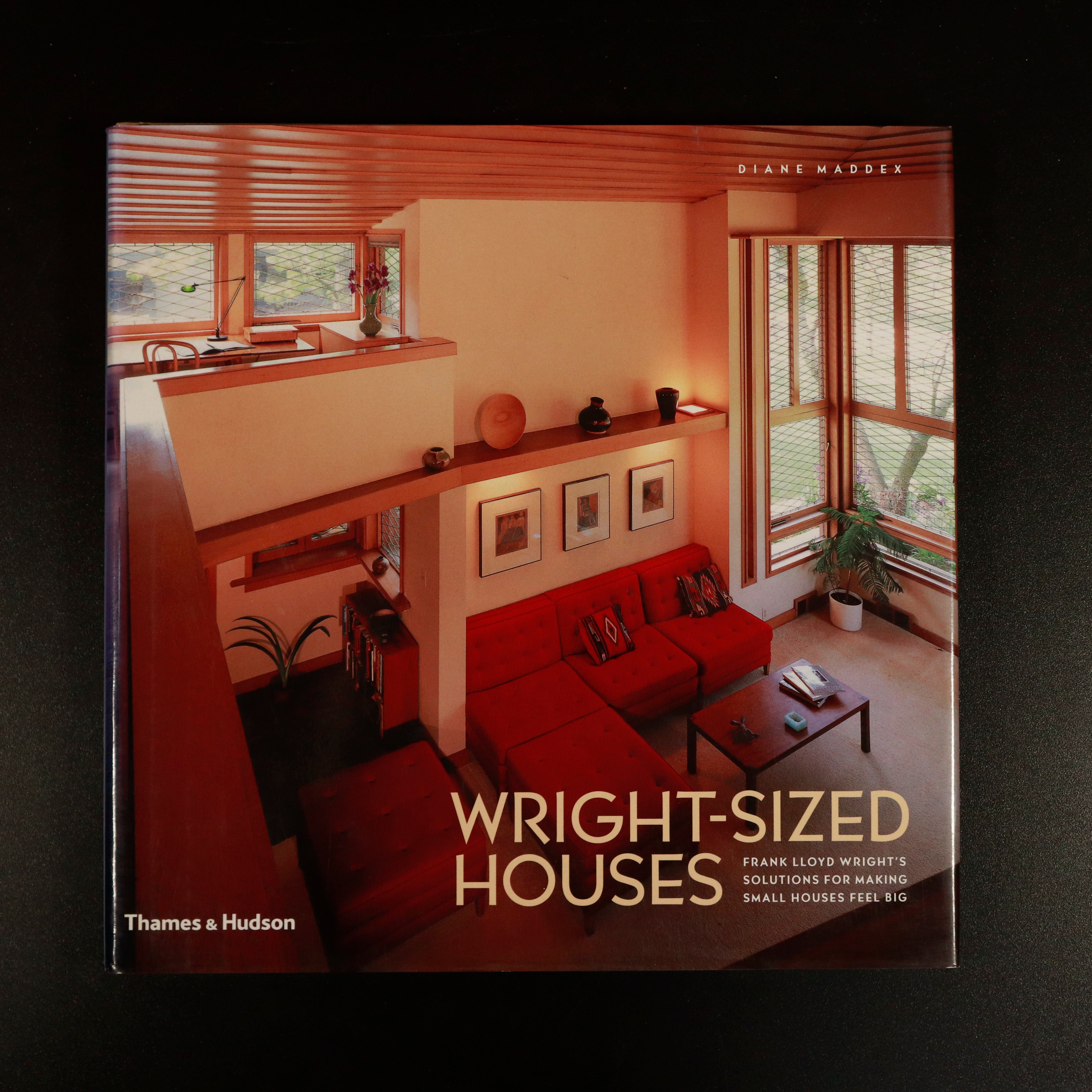 2003 Wright Sized Houses by Diane Maddex Architecture Book Frank Lloyd Wright