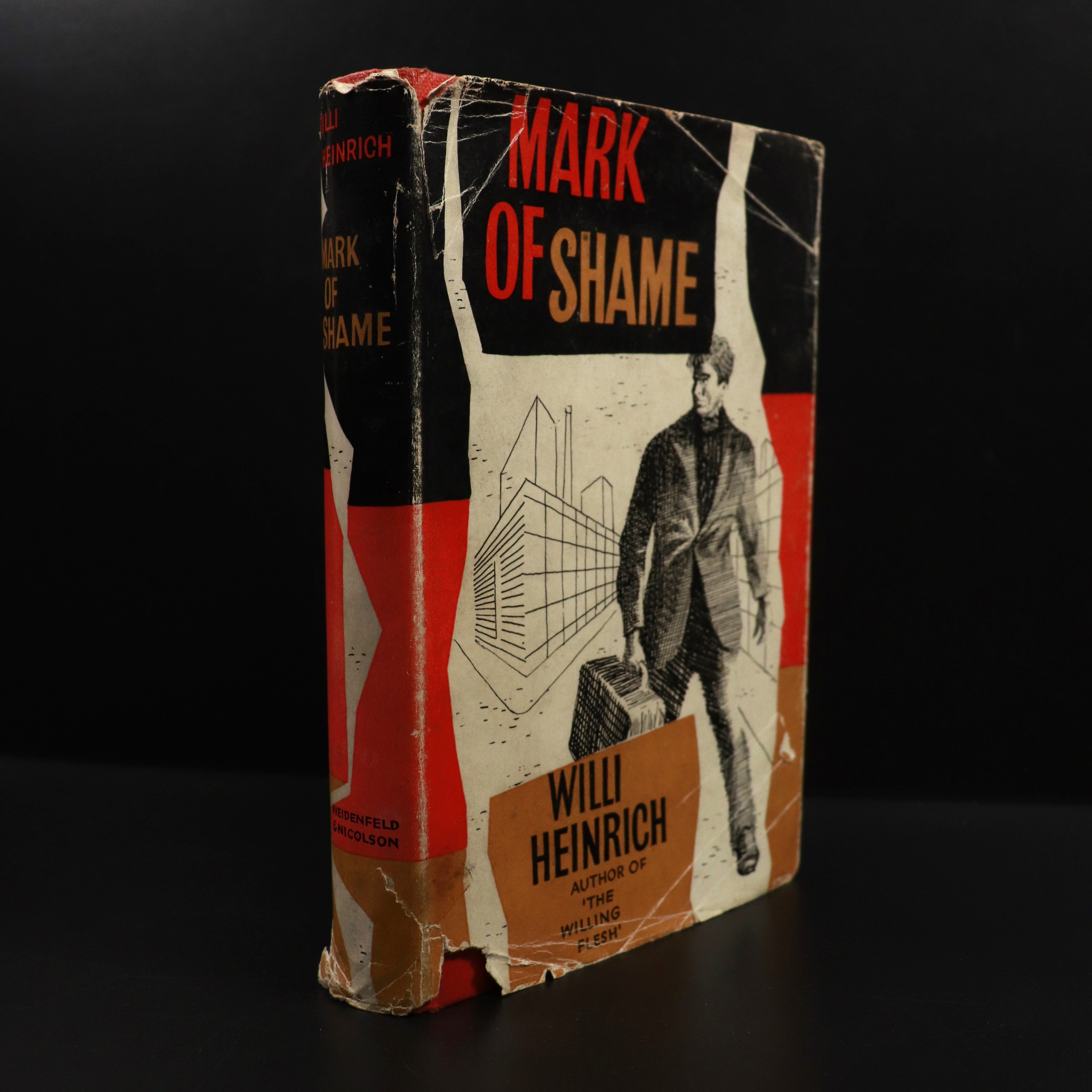 1959 Mark Of Shame by Willi Heinrich Vintage Military Fiction Book
