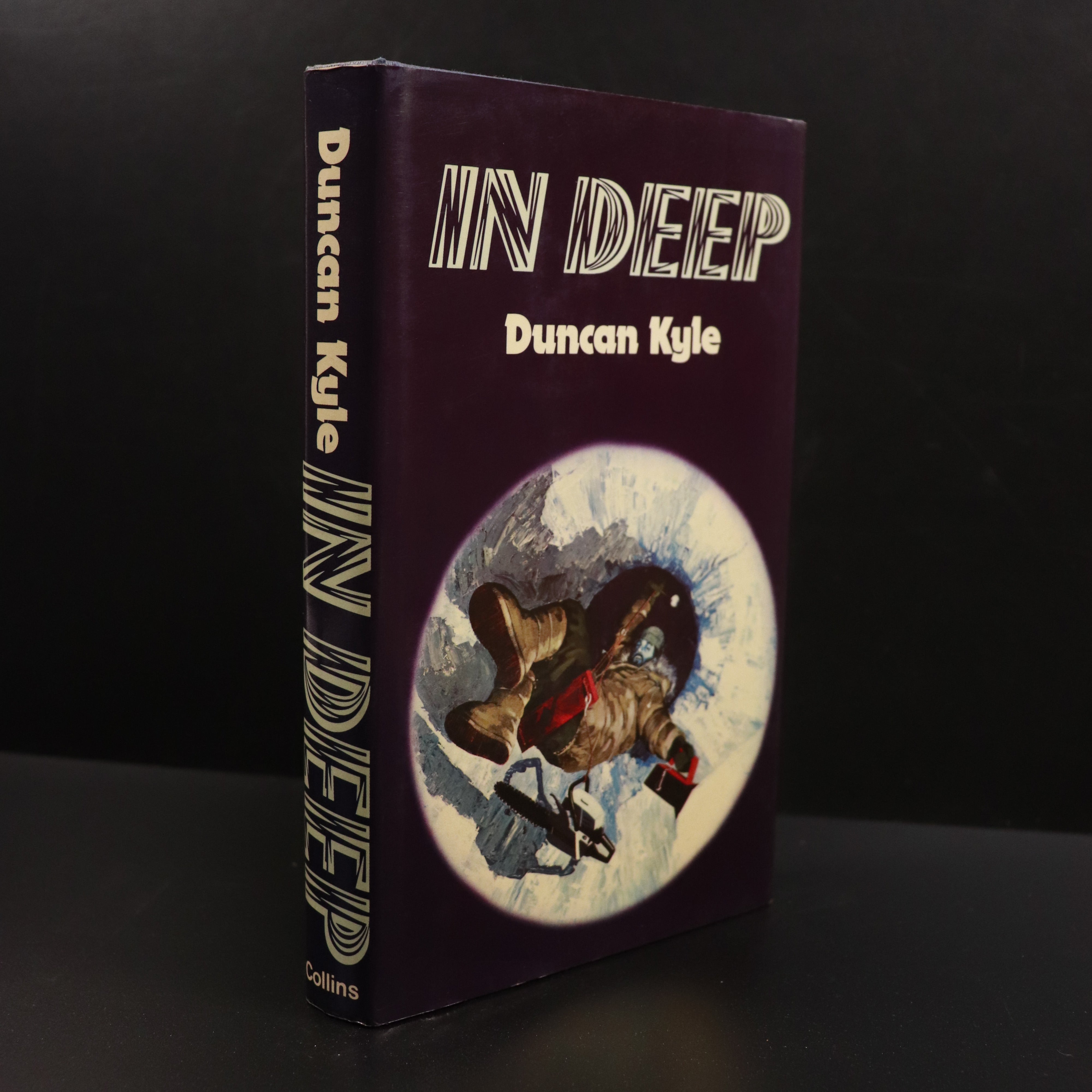 1976 In Deep by Duncan Kyle 1st Edition Vintage Adventure Fiction Book