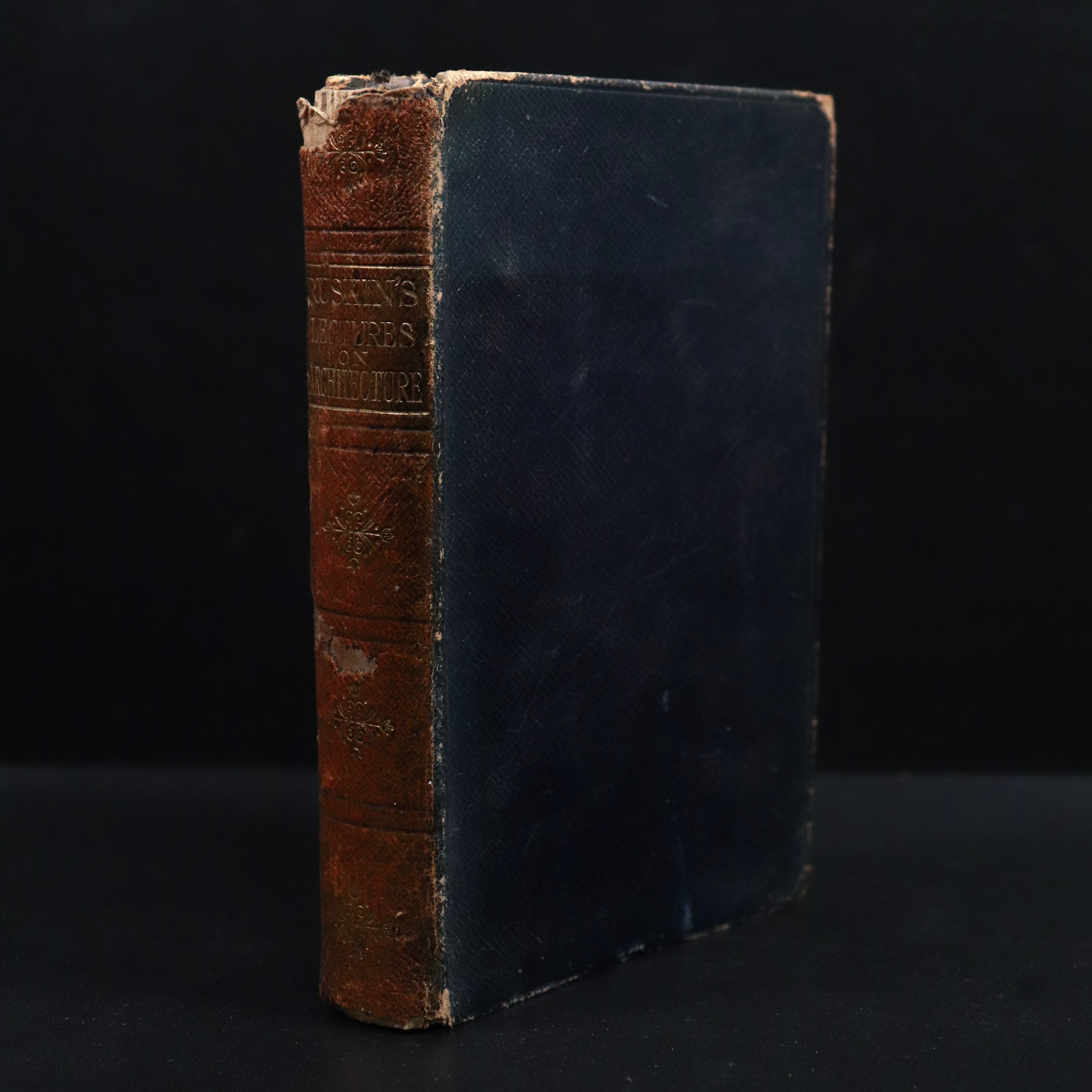 1907 Lectures On Architecture & Painting by John Ruskin Antique Book