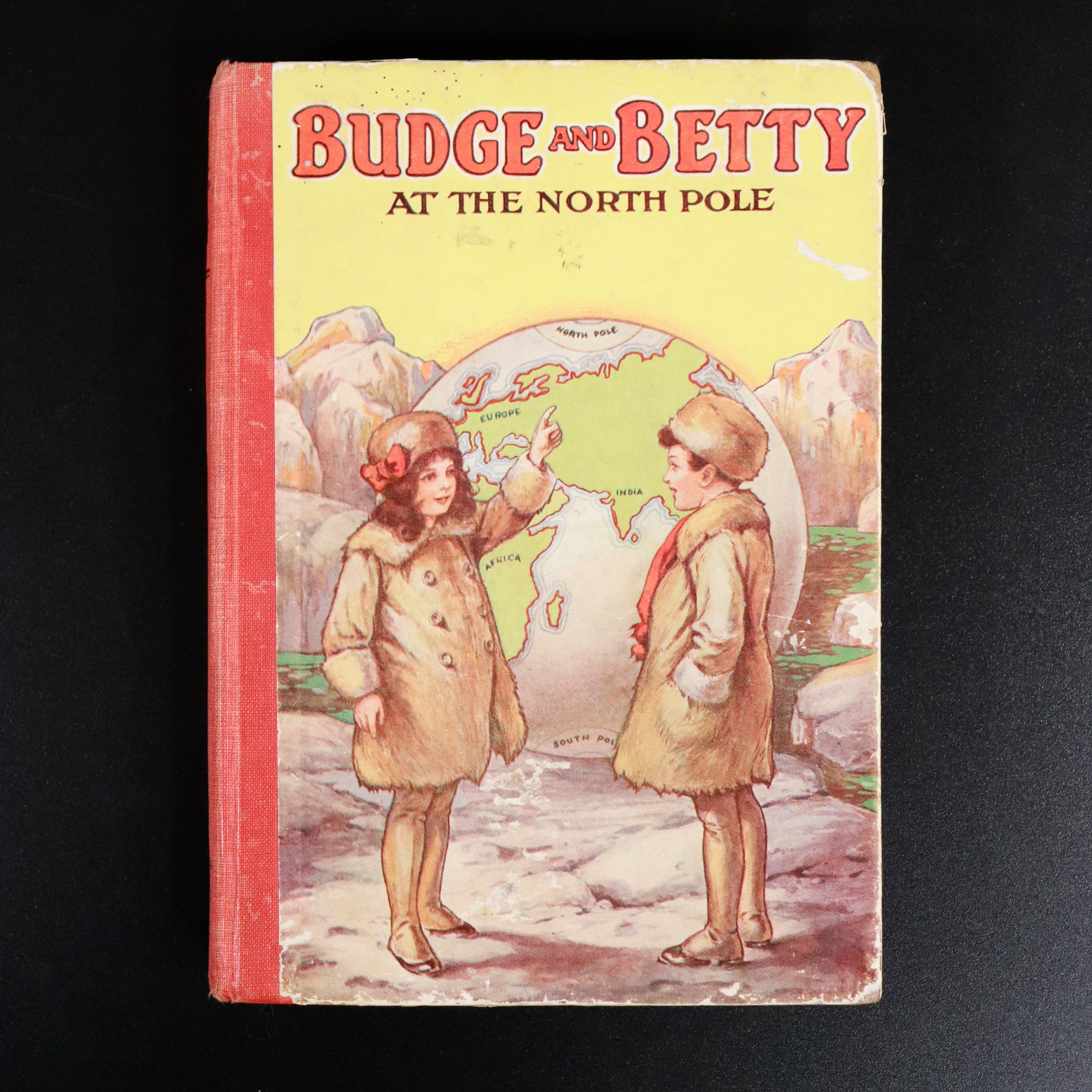 Budge & Betty At The North Pole - c1935 - Antique Childrens Book