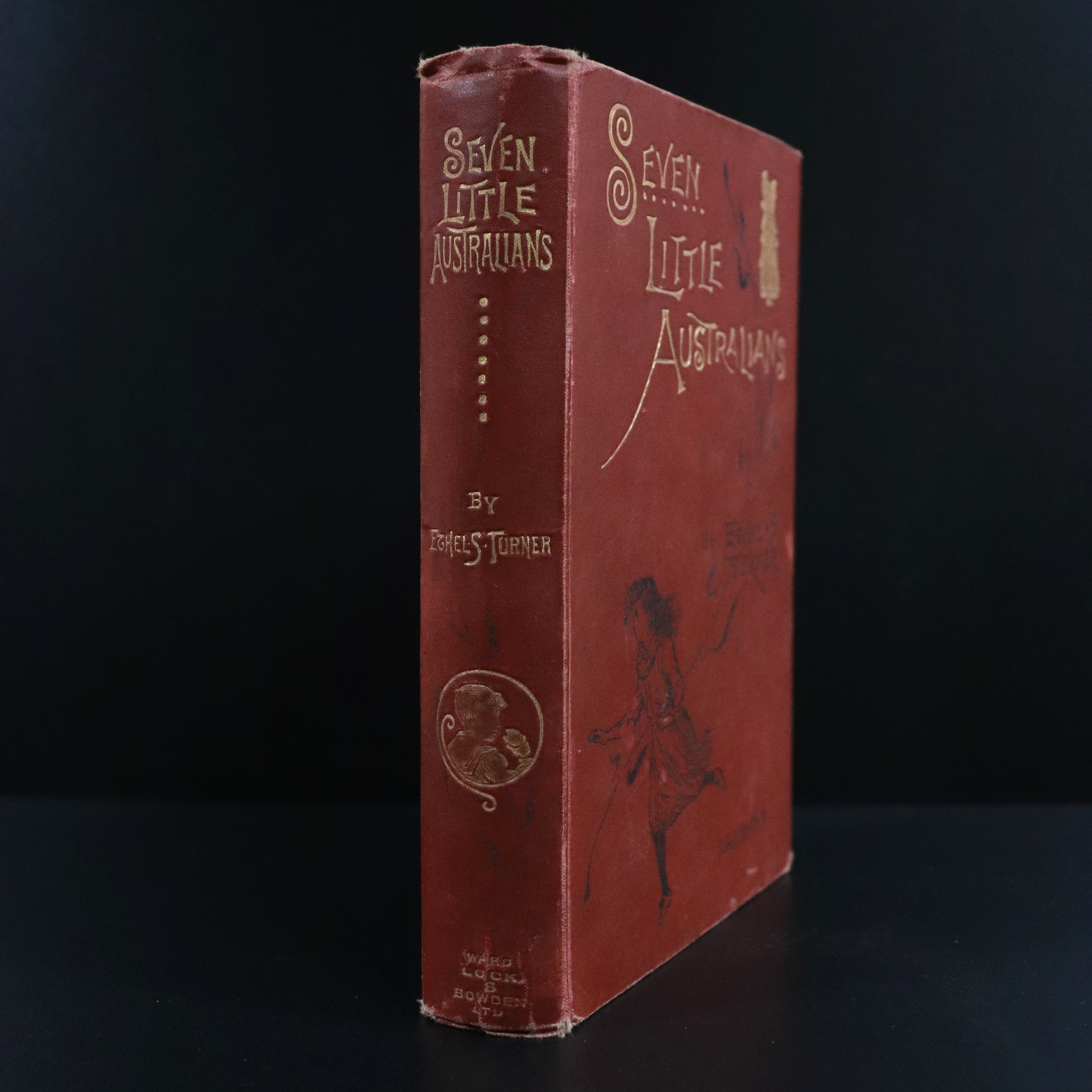 1895 Seven Little Australians by Ethel Turner Antique Australian Fiction Book