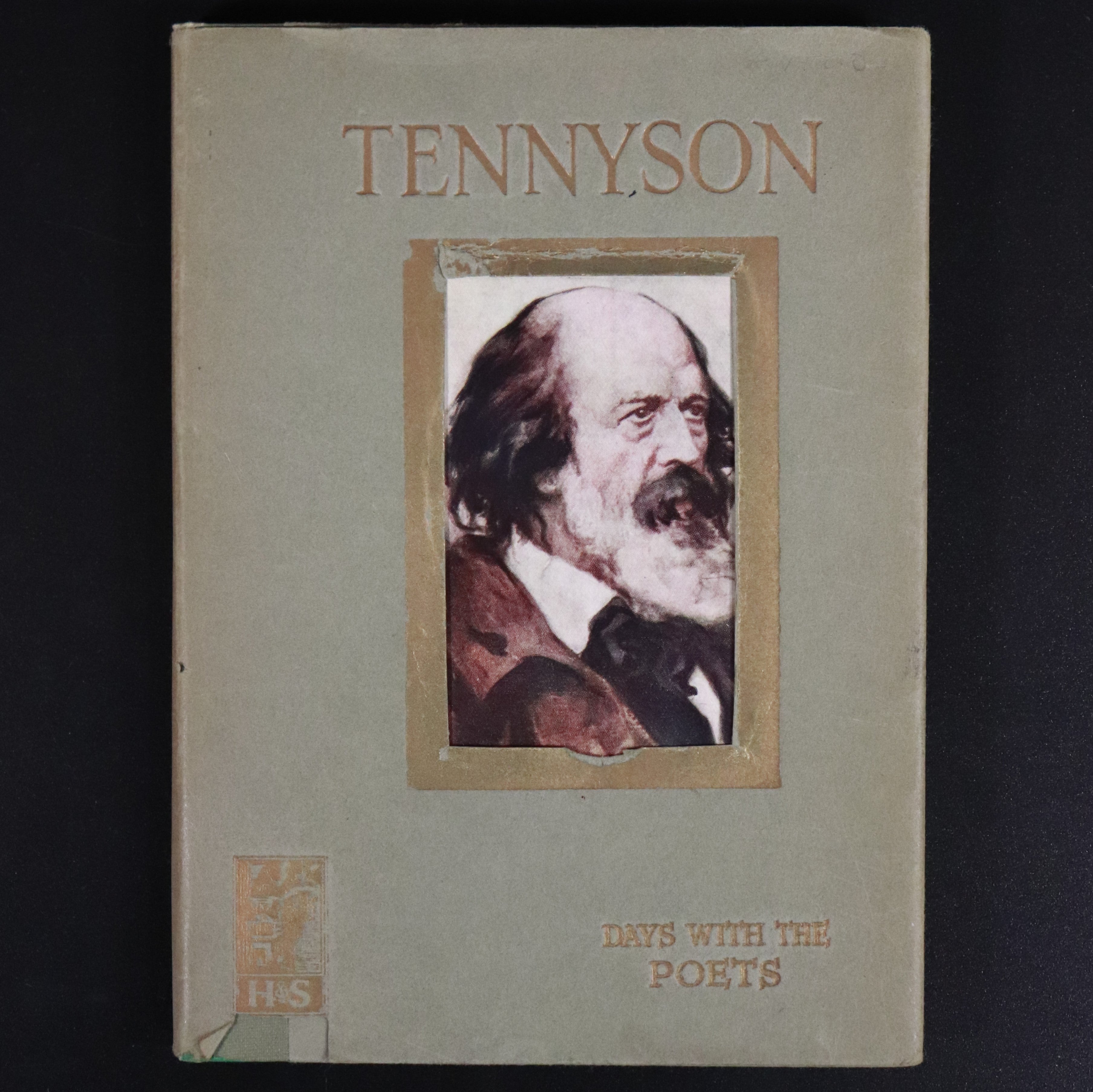 c1900 A Day With Tennyson - Days With The Great Poets Antique Poetry Book