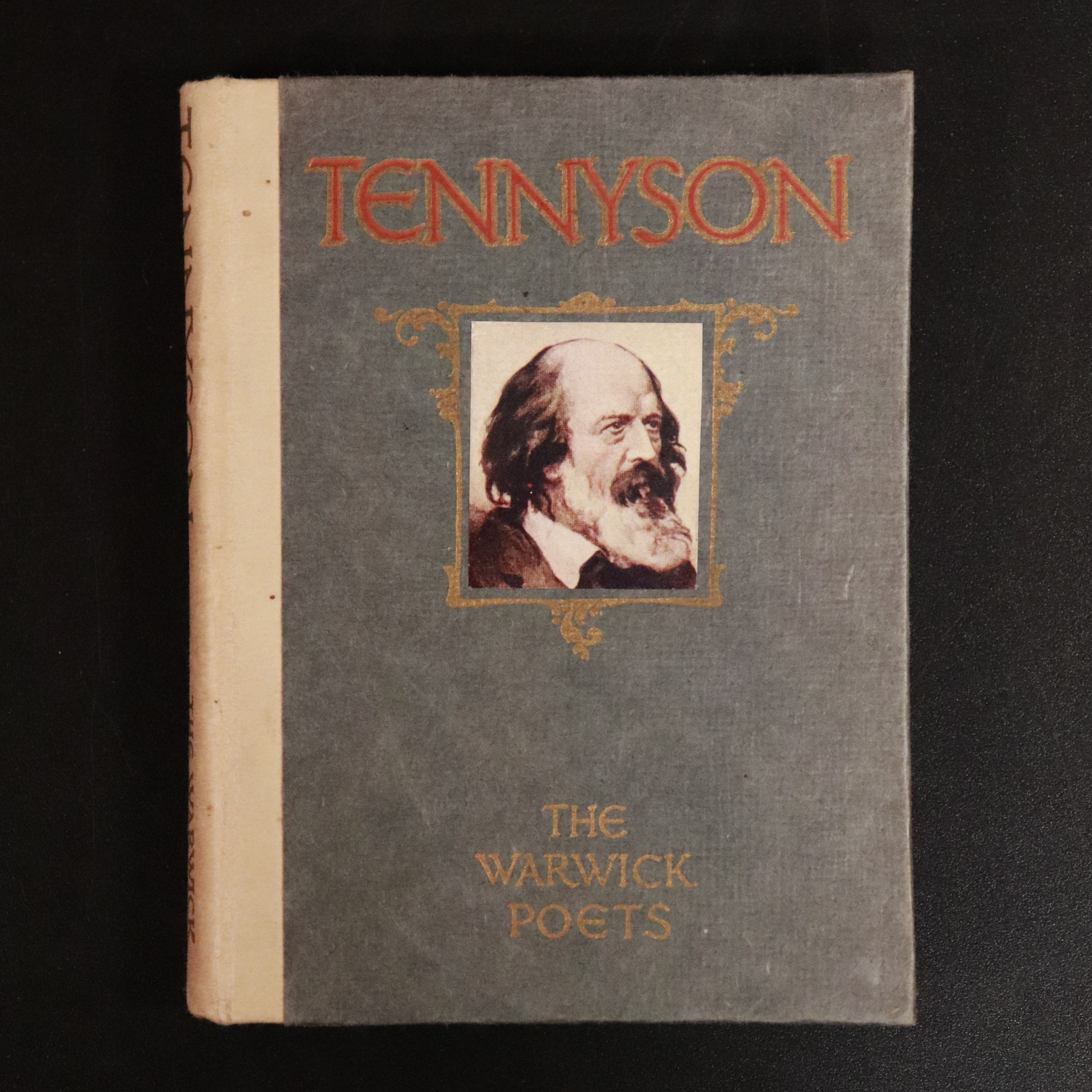 c1912 Alfred Lord Tennyson - The Warwick Poets Antique Poetry Book