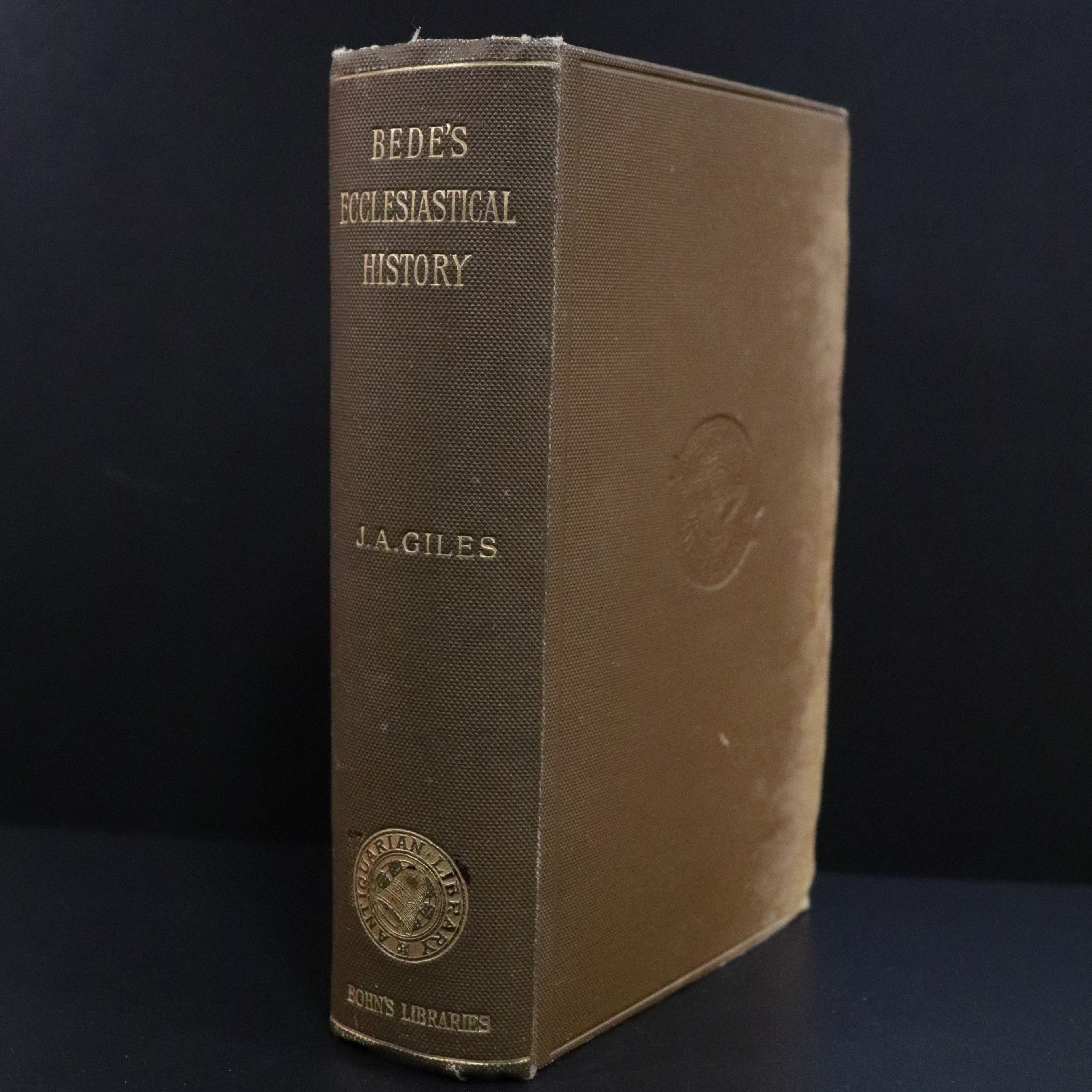 1903 Bede's Ecclesiastical History Of England Anglo-Saxon Chronicle Antique Book