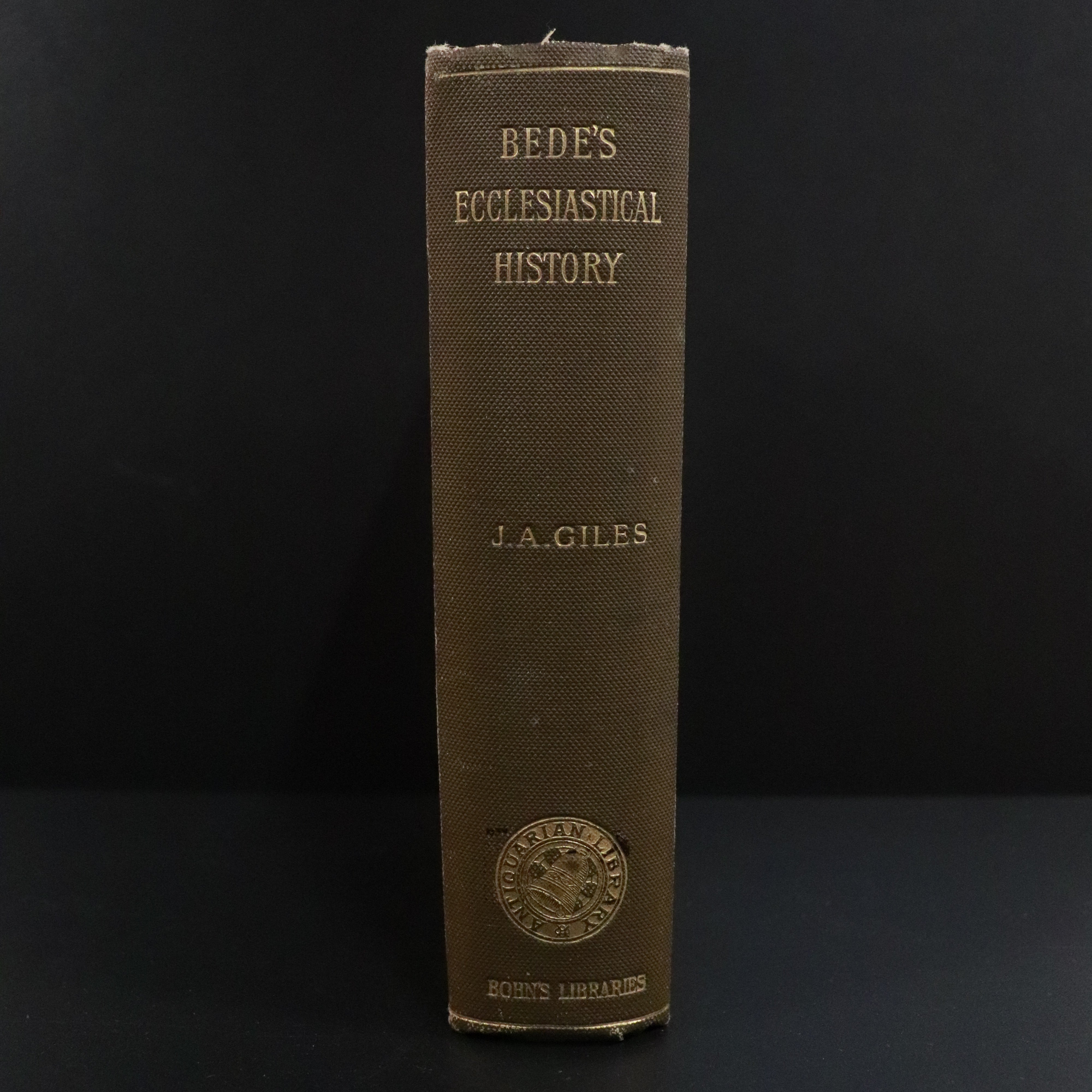 1903 Bede's Ecclesiastical History Of England Anglo-Saxon Chronicle Antique Book