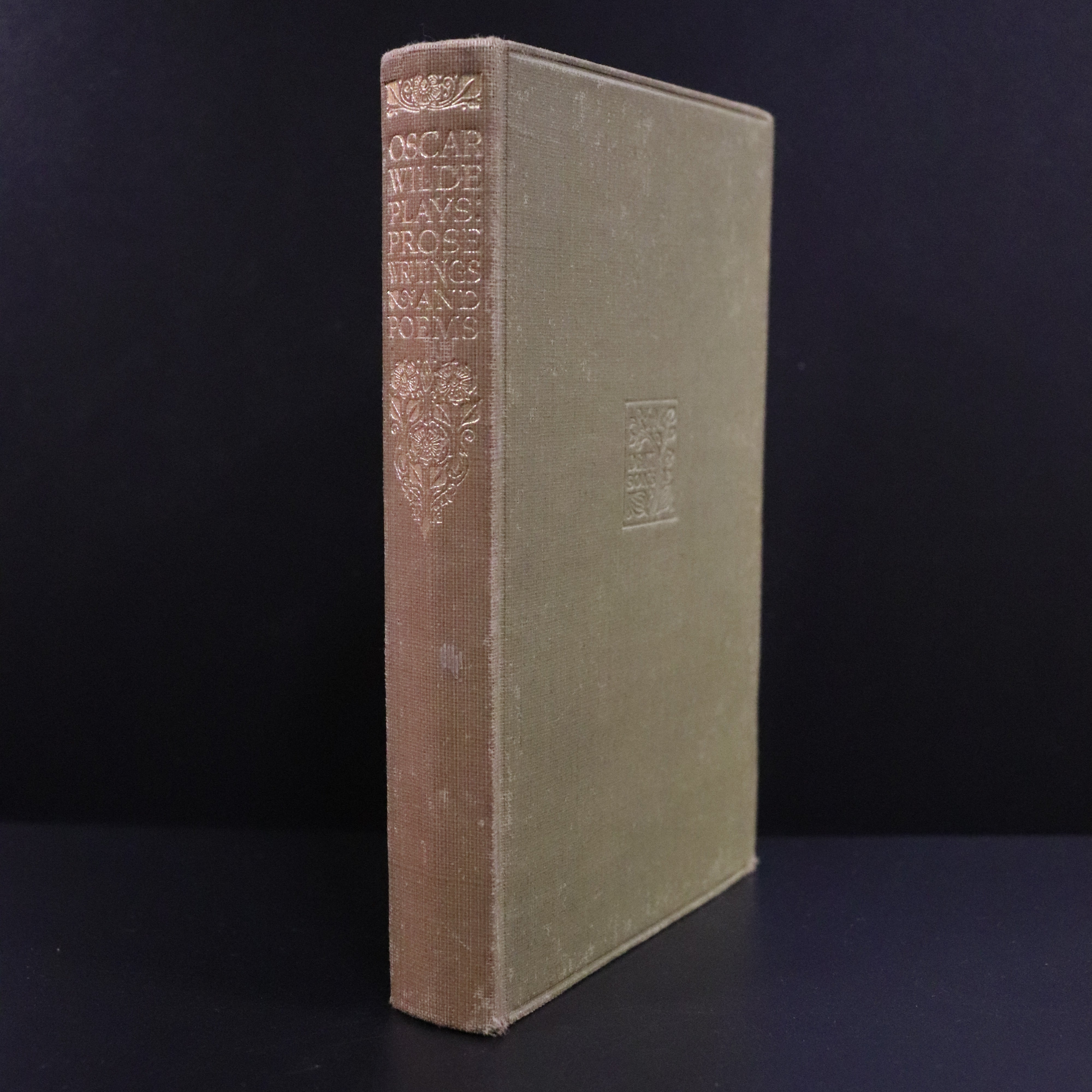 1930 Poetry & Drama by Oscar Wilde Dorian Gray Everyman's Library Fiction Book