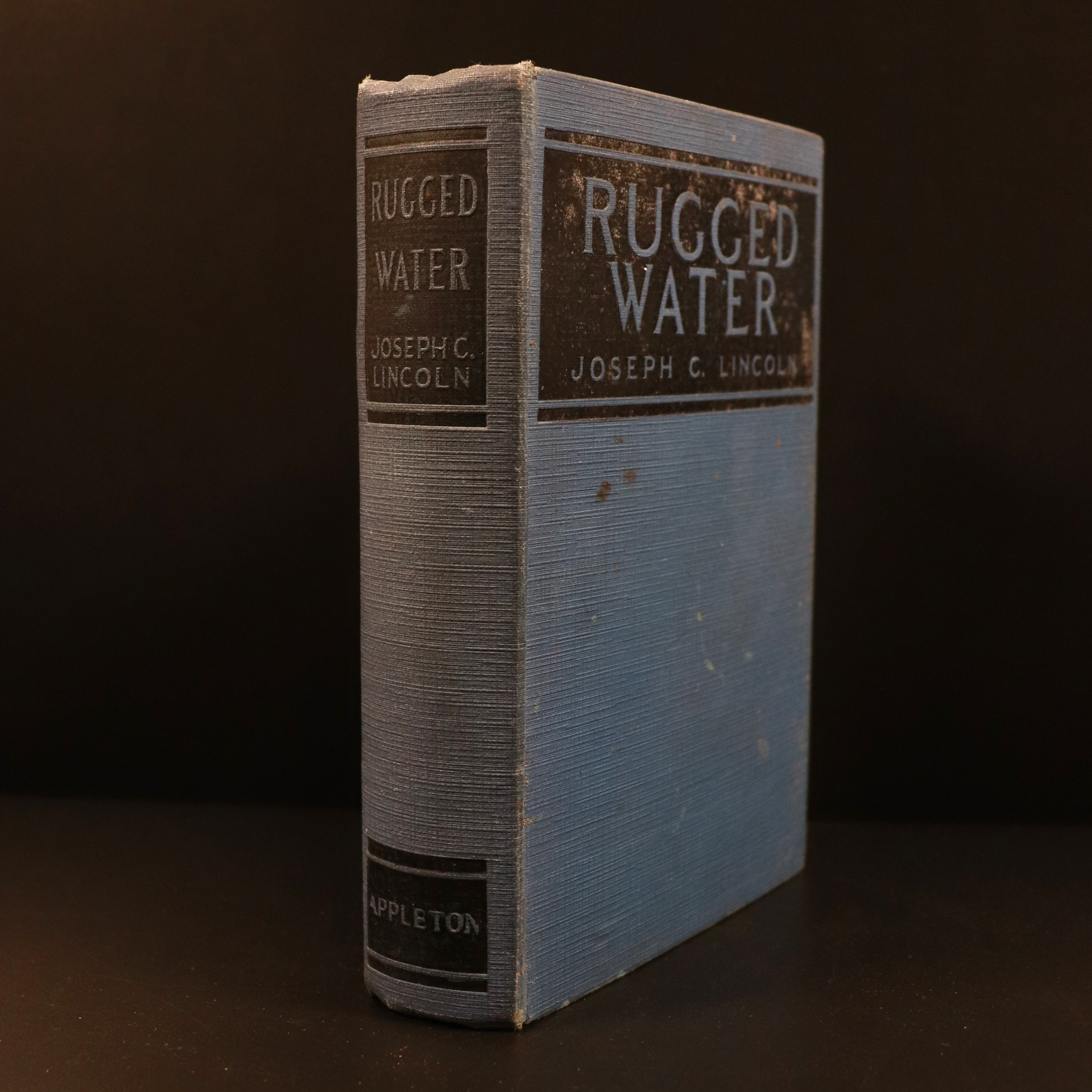 1924 Rugged Water by Joseph C. Lincoln 1st Edition Antique American Fiction Book