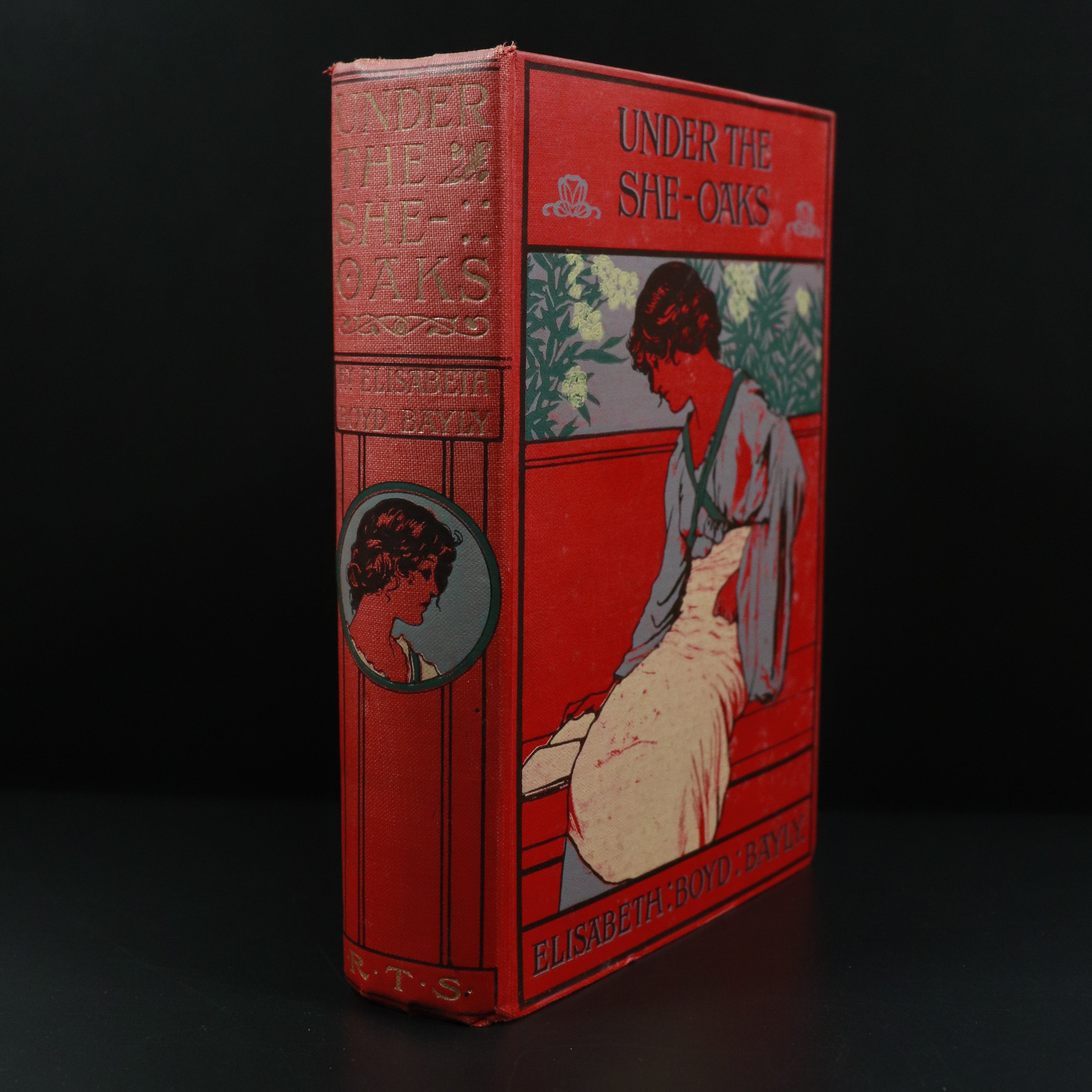 c1910 Under The She-Oaks by Elisabeth B. Bayly Antique Australian Fiction Book