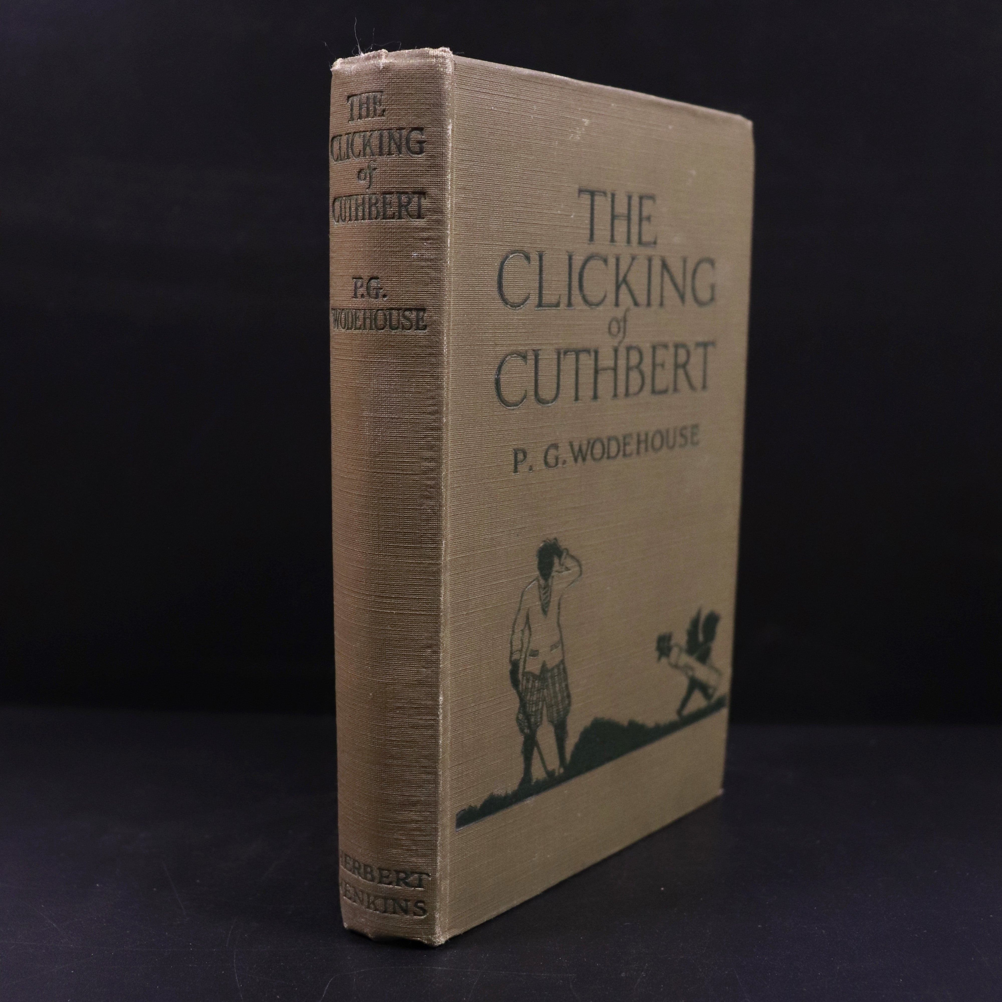 1922 The Clicking Of Cuthbert by PG Wodehouse 1st Edition British Fiction Book