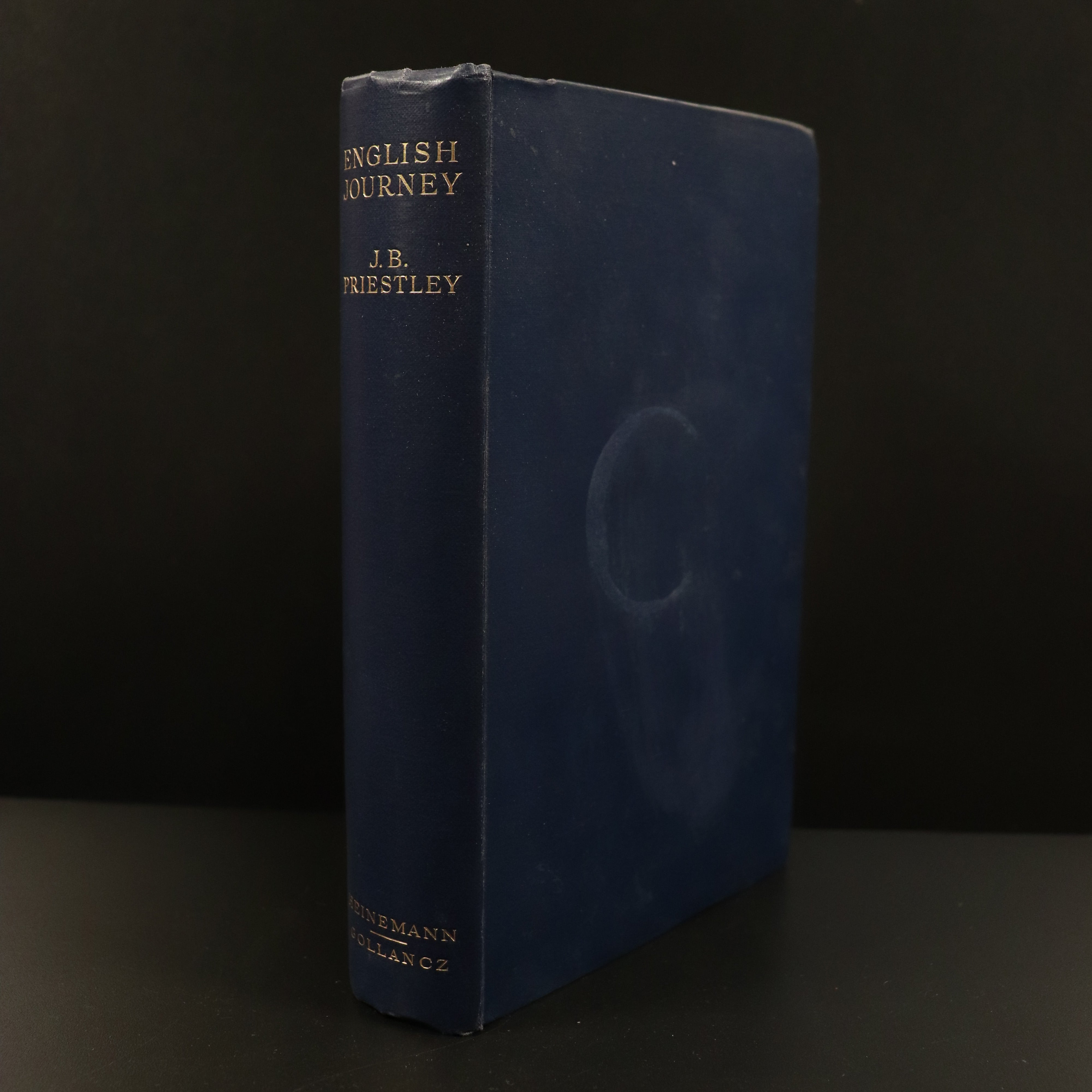1934 English Journey by JB Priestley 1st Edition Travel Book England