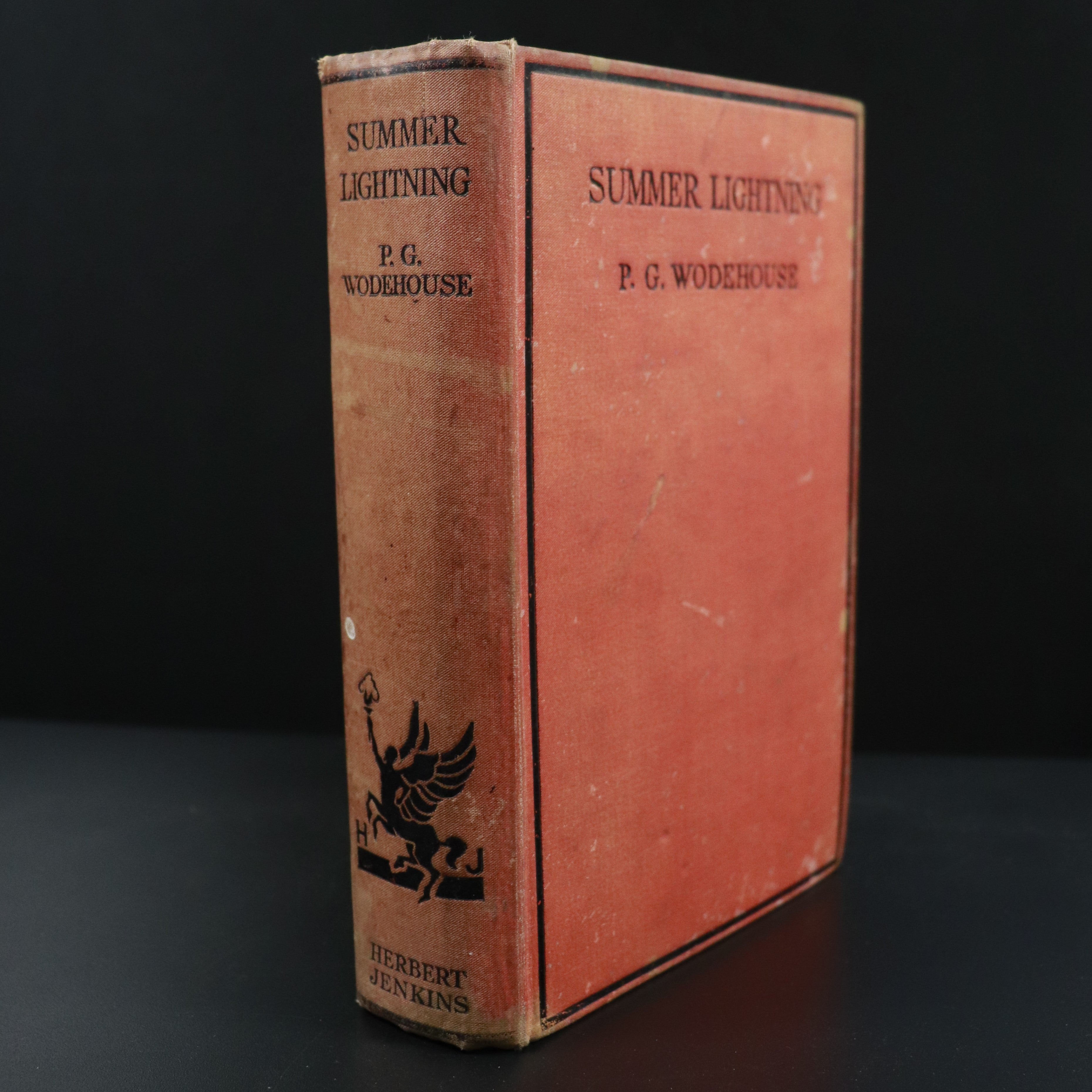 1929 Summer Lightning by PG Wodehouse 1st Edition British Fiction Book