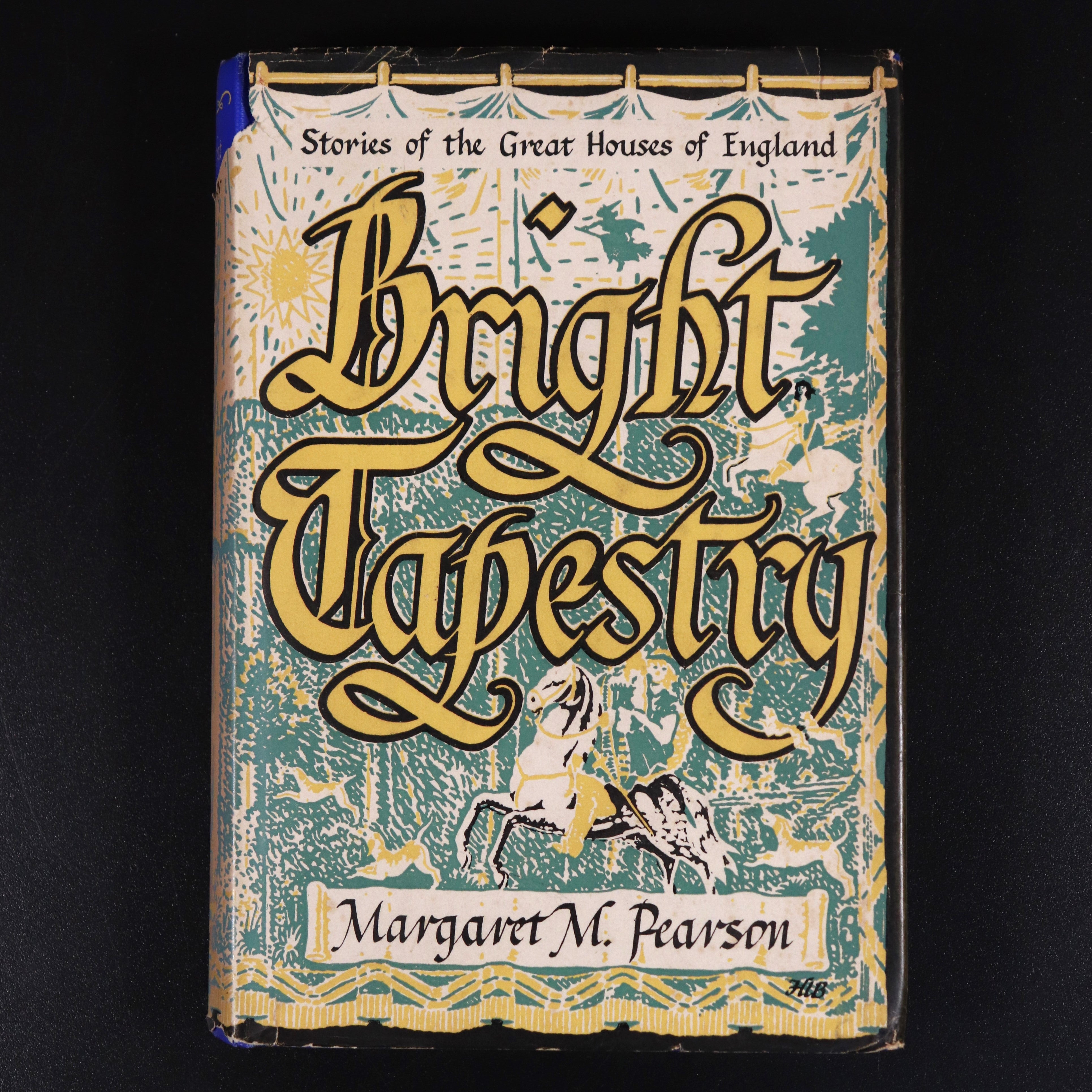 1956 Bright Tapestry by Margaret M. Pearson British Architecture History Book